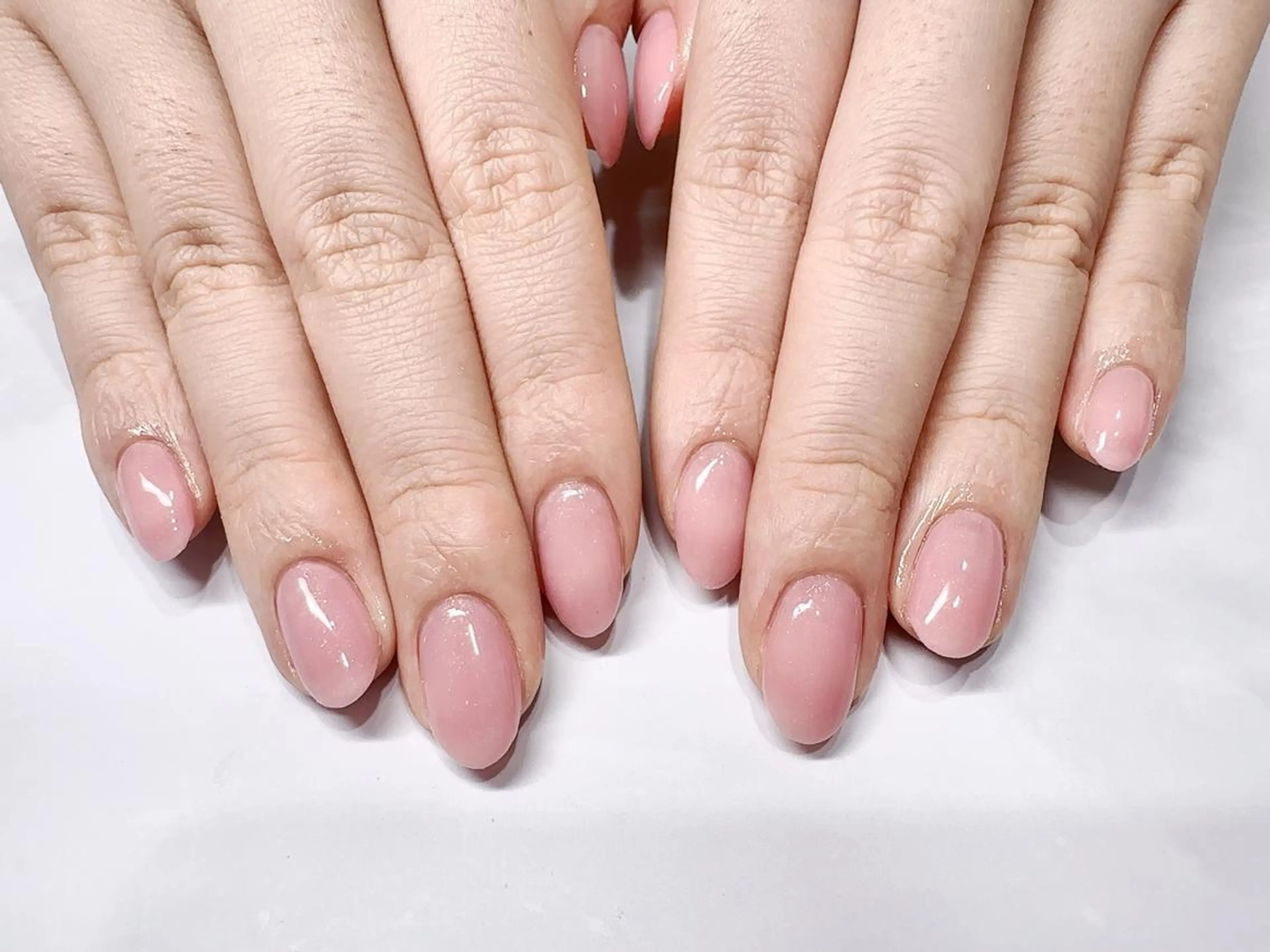 🌈minimo 限定　ワンカラー/ラメグラデ　ネイルオフ無し🍇の写真