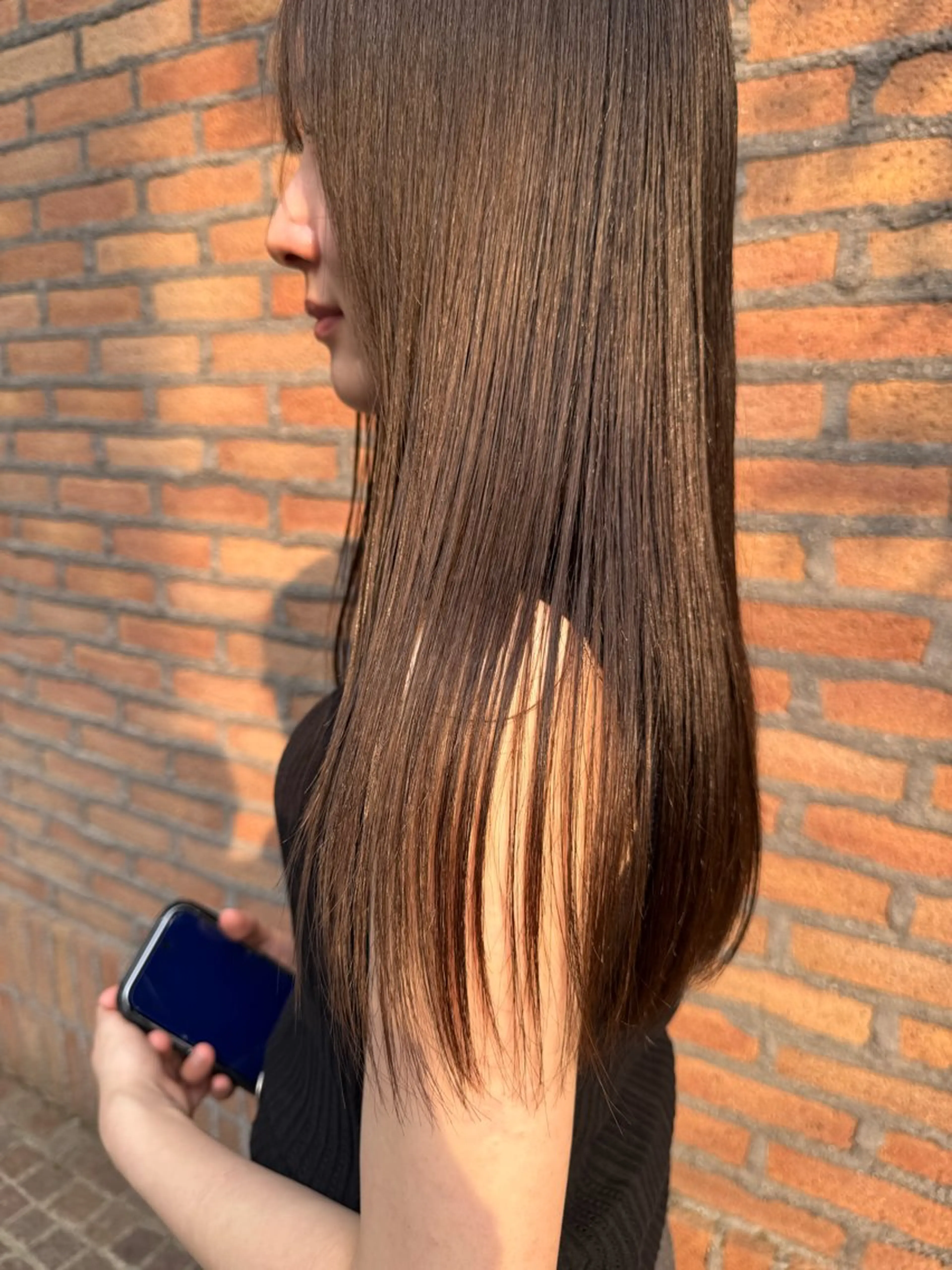 ロング トリートメント ヘアカラー ｔa k k e ｙｕのヘアスタイル