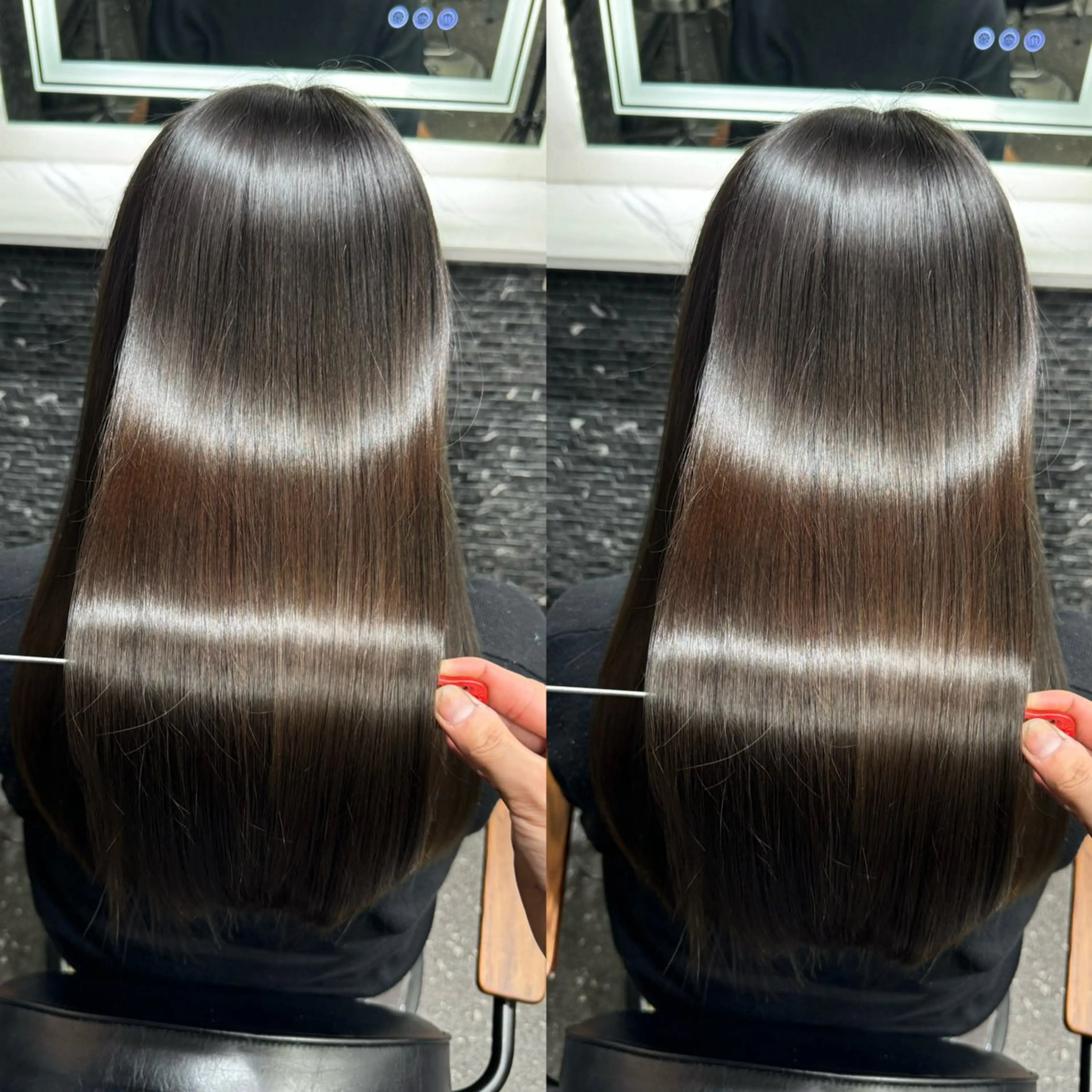 ロング 髪質改善 韓国風ヘア トリートメント カット ヘアカラー 縮毛矯正 トリートメント 新宿/髪質改善支持率 Ｎｏ．1💍yasuのヘアスタイル