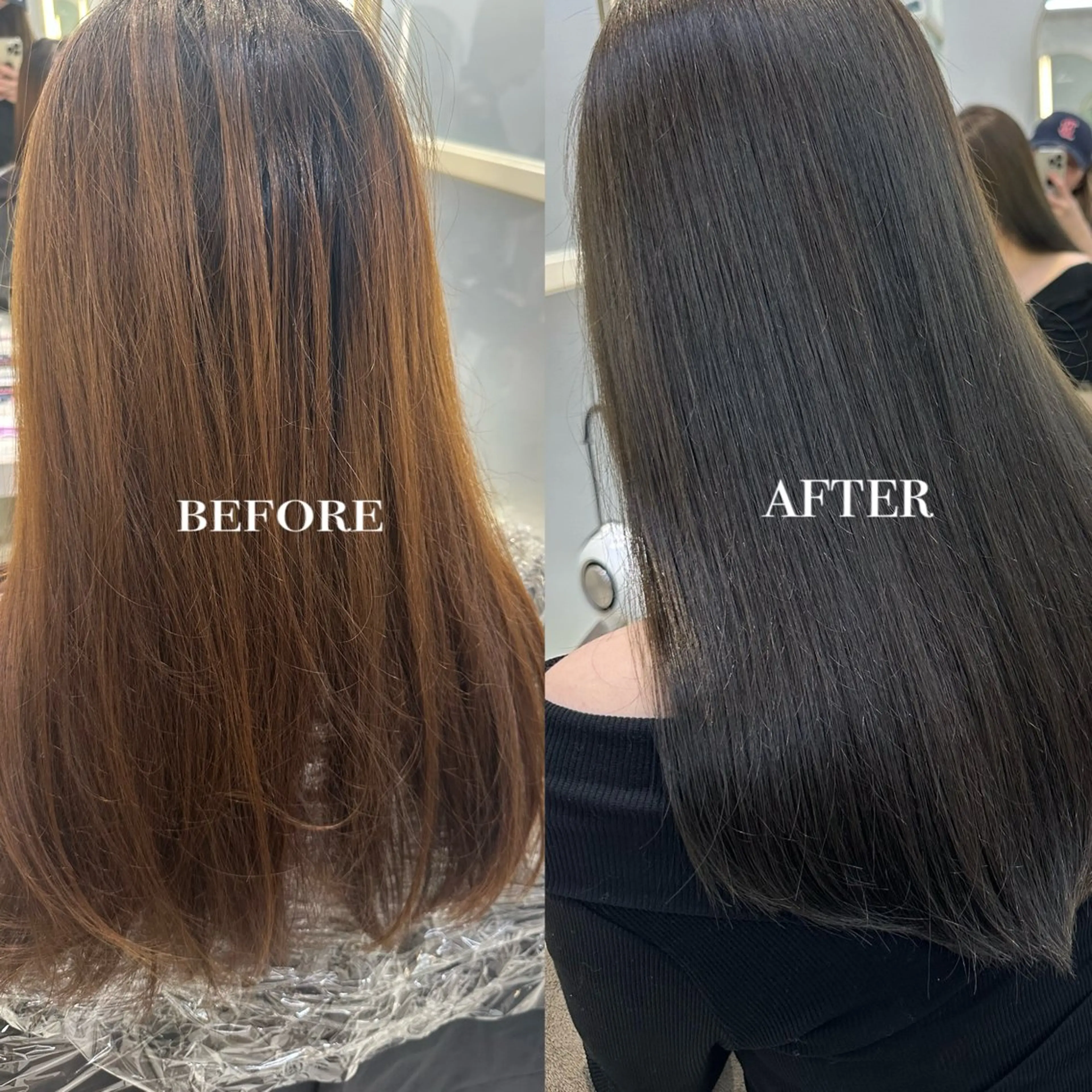 ロング oto🎀×美髪× シースルー前髪🤍のヘアスタイル