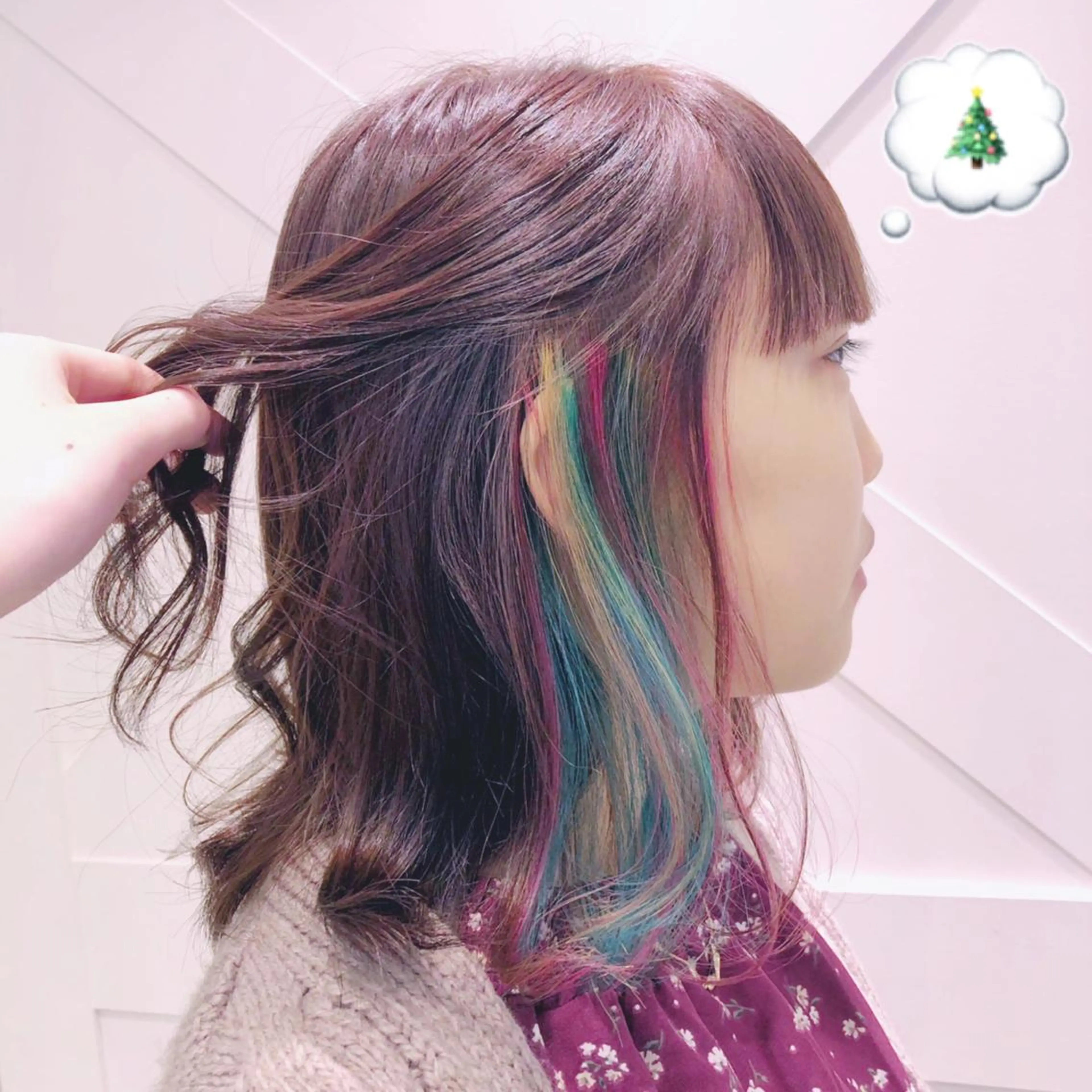 ショート カラー インナーカラー ヘアカラー 🌺ウルフカット職人 新垣渚🐺のヘアスタイル