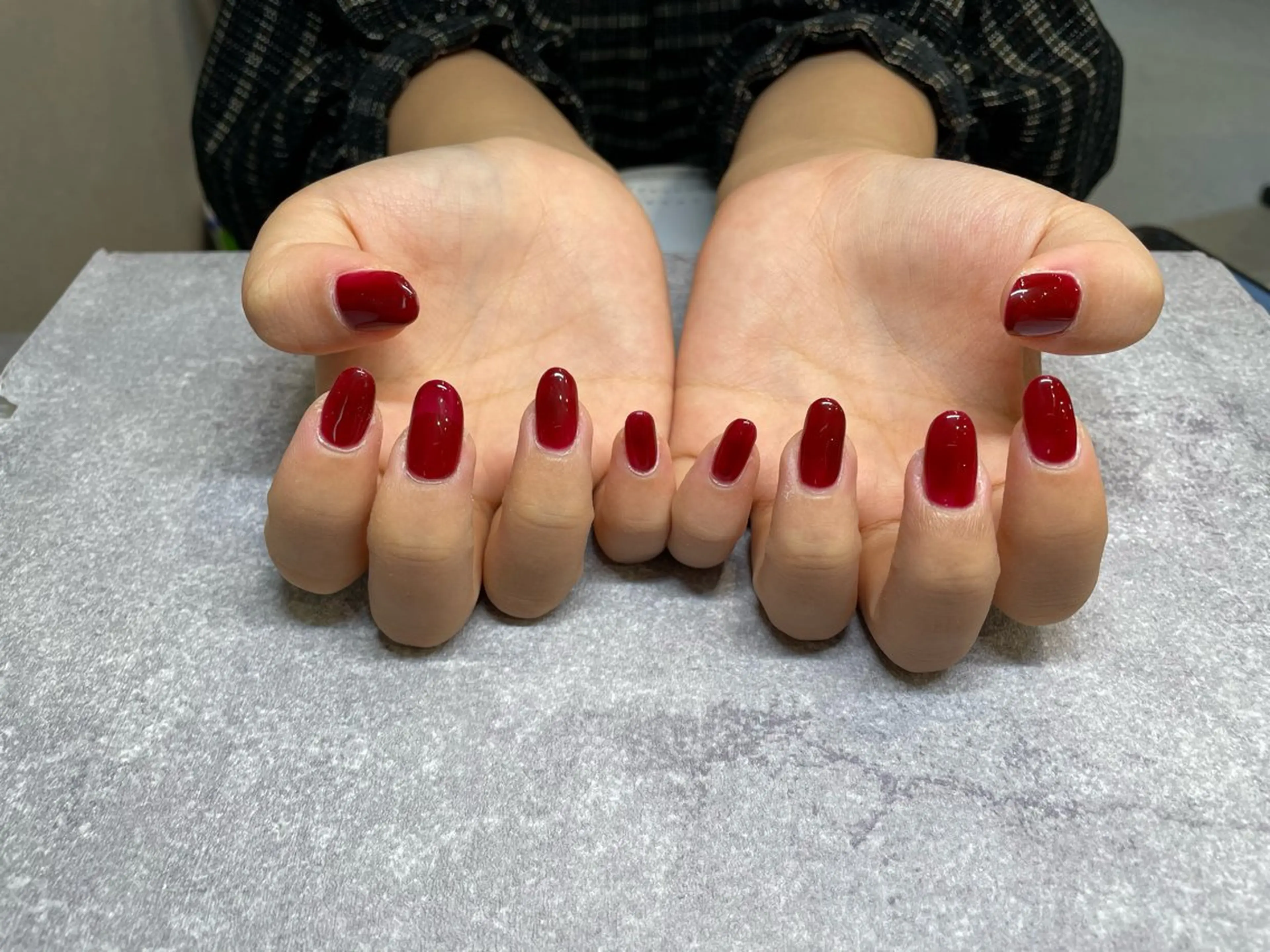 ネイル ボルドー ｊｏｉｅ 【 ジョイエ 梅田 】 ネイル&アイラッシュ所属・土居 香帆のネイルデザイン