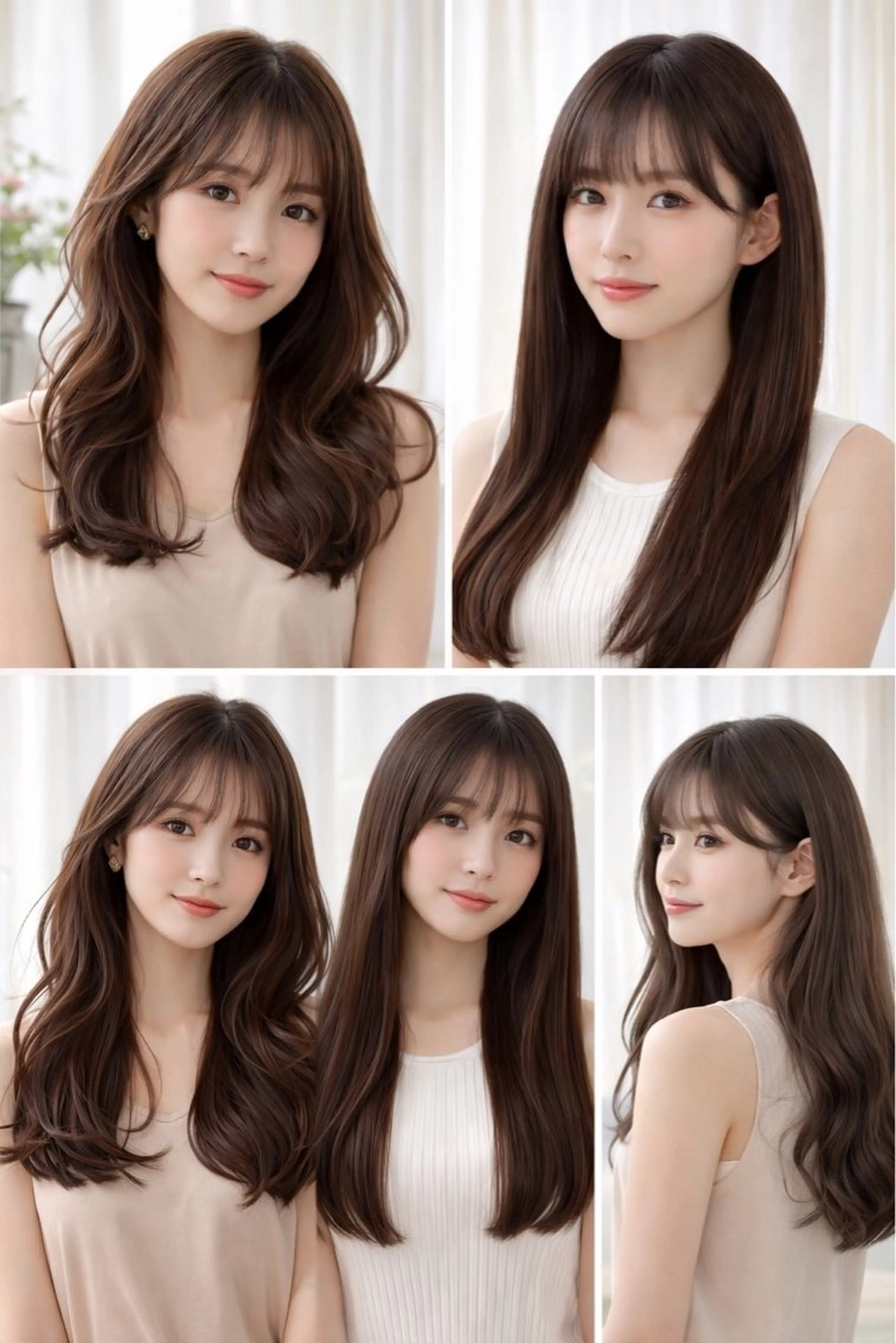 カット　ロングレイヤー　（中学生以上）の写真