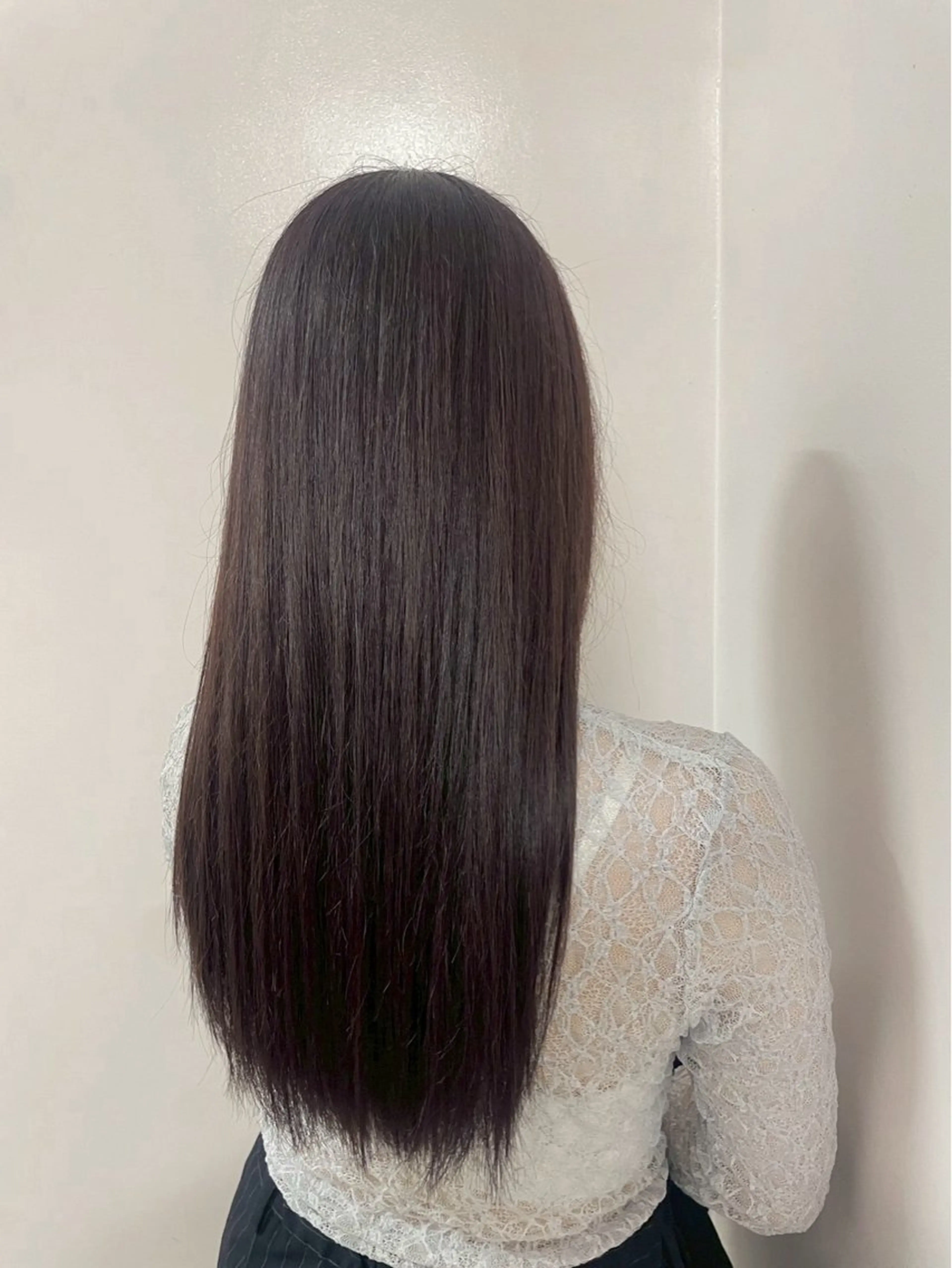 ロング カラー ブラウンカラー 透明感カラー ラベンダーカラー ダブルカラーモデル募 集🎀Ririi🎀のヘアスタイル