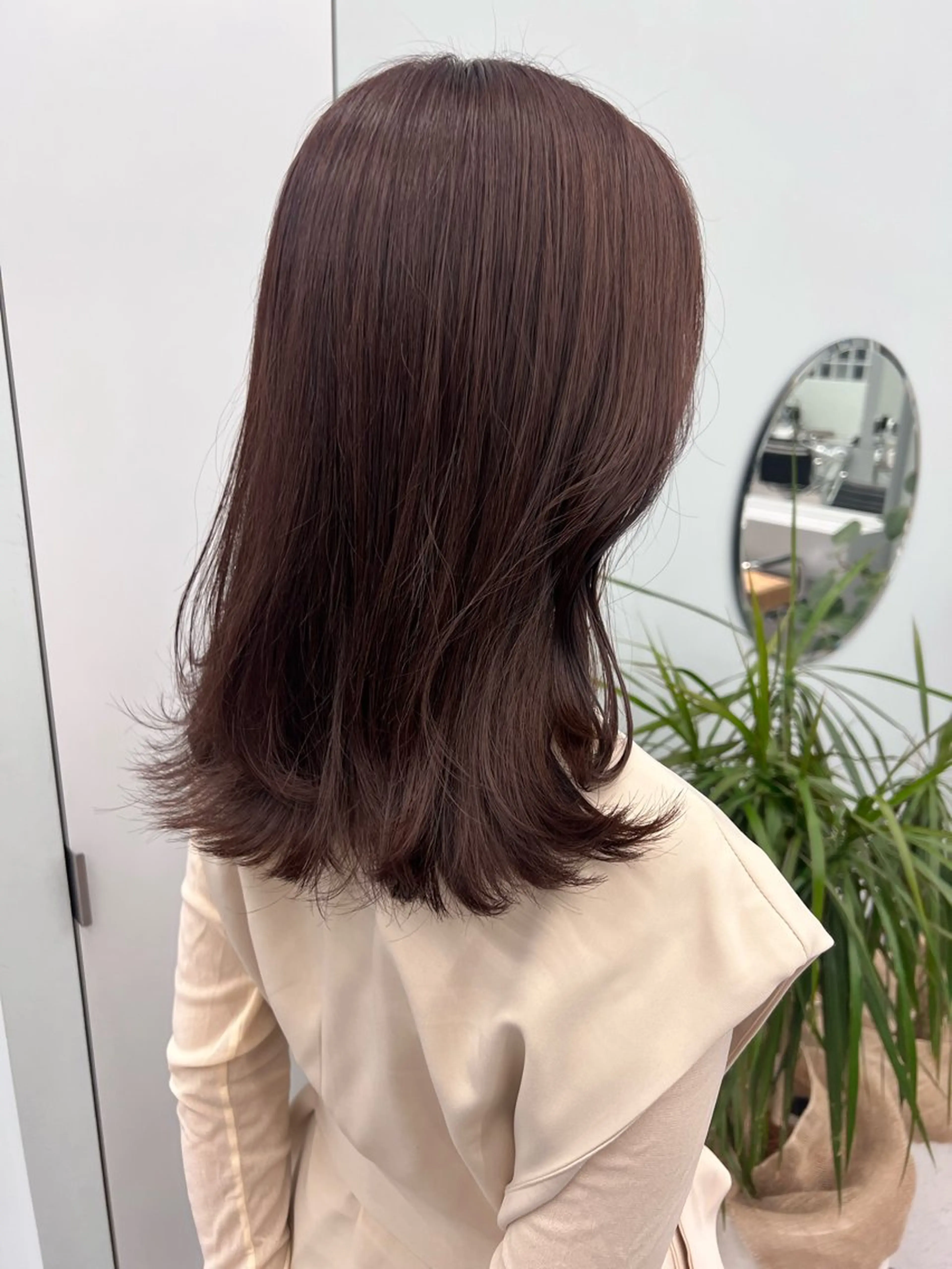 ミディアム カラー ラベンダーカラー misch by urban所属・名駅🦢大人艶カラー 🪽カミヤアカネのヘアスタイル