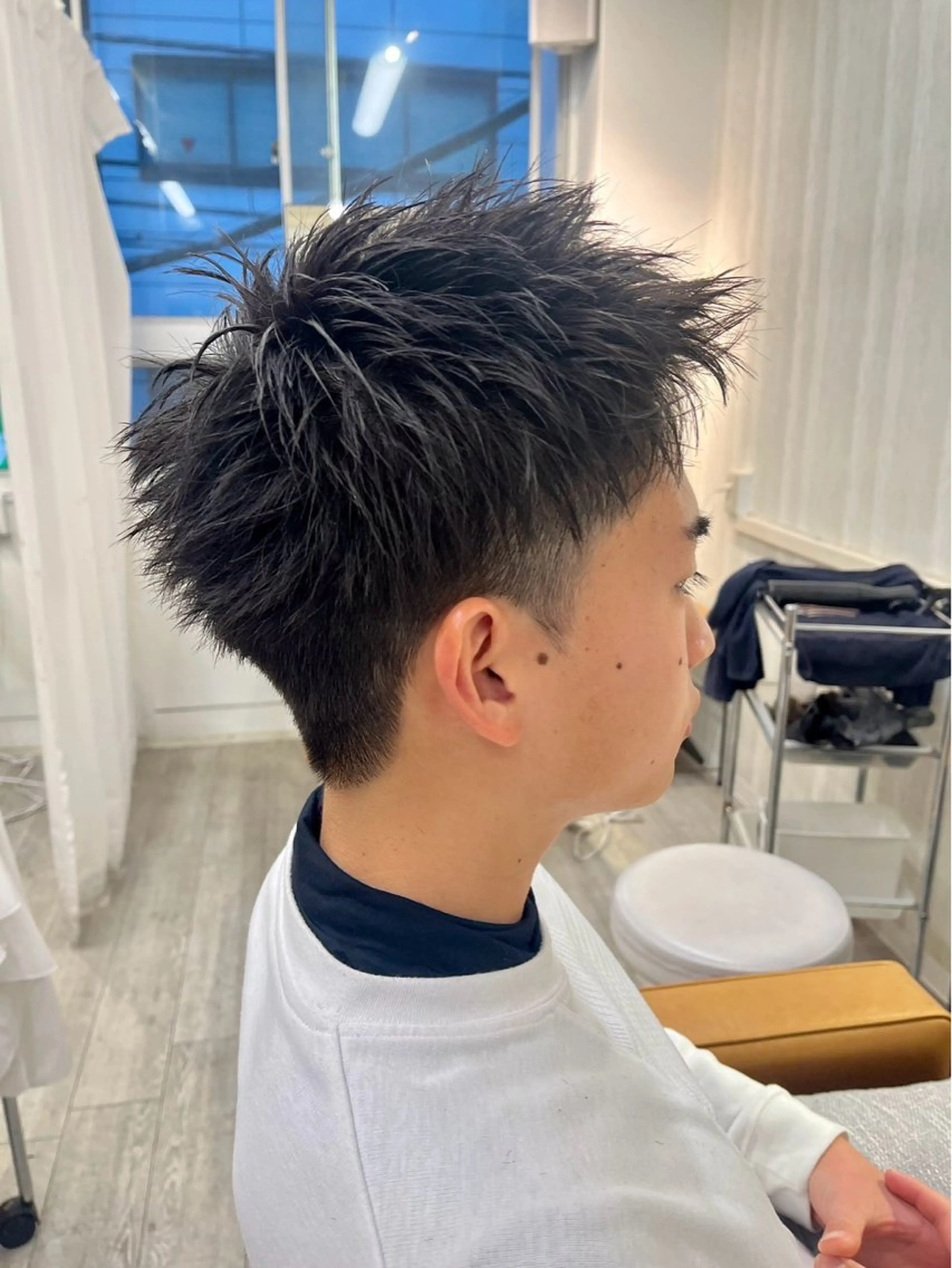 メンズ スパイキーショート カット ⚜️メンズ特化 ひかる⚜️のヘアスタイル