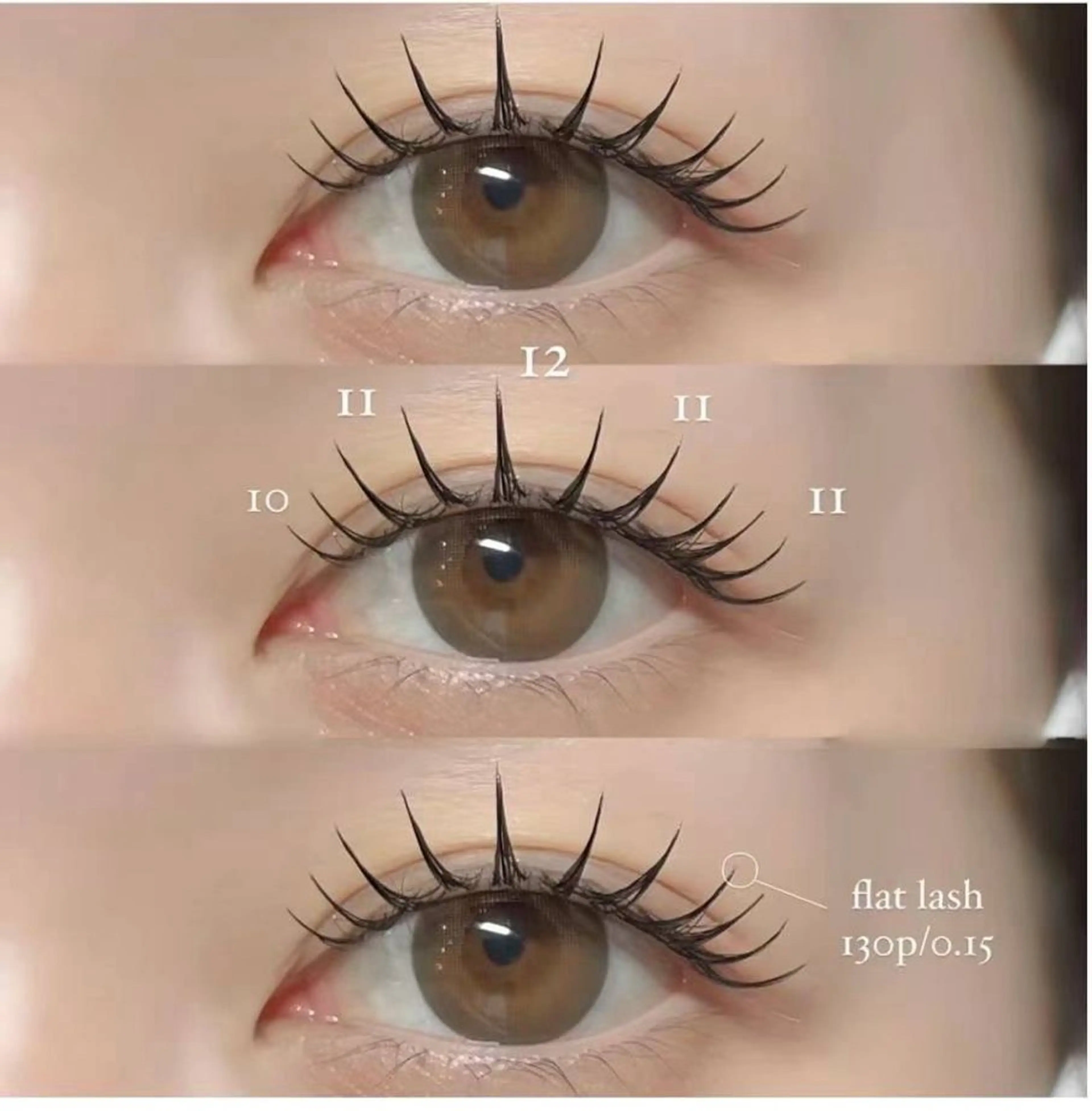 マツエク・マツパ 佐々木 茜のマツエク・マツパデザイン