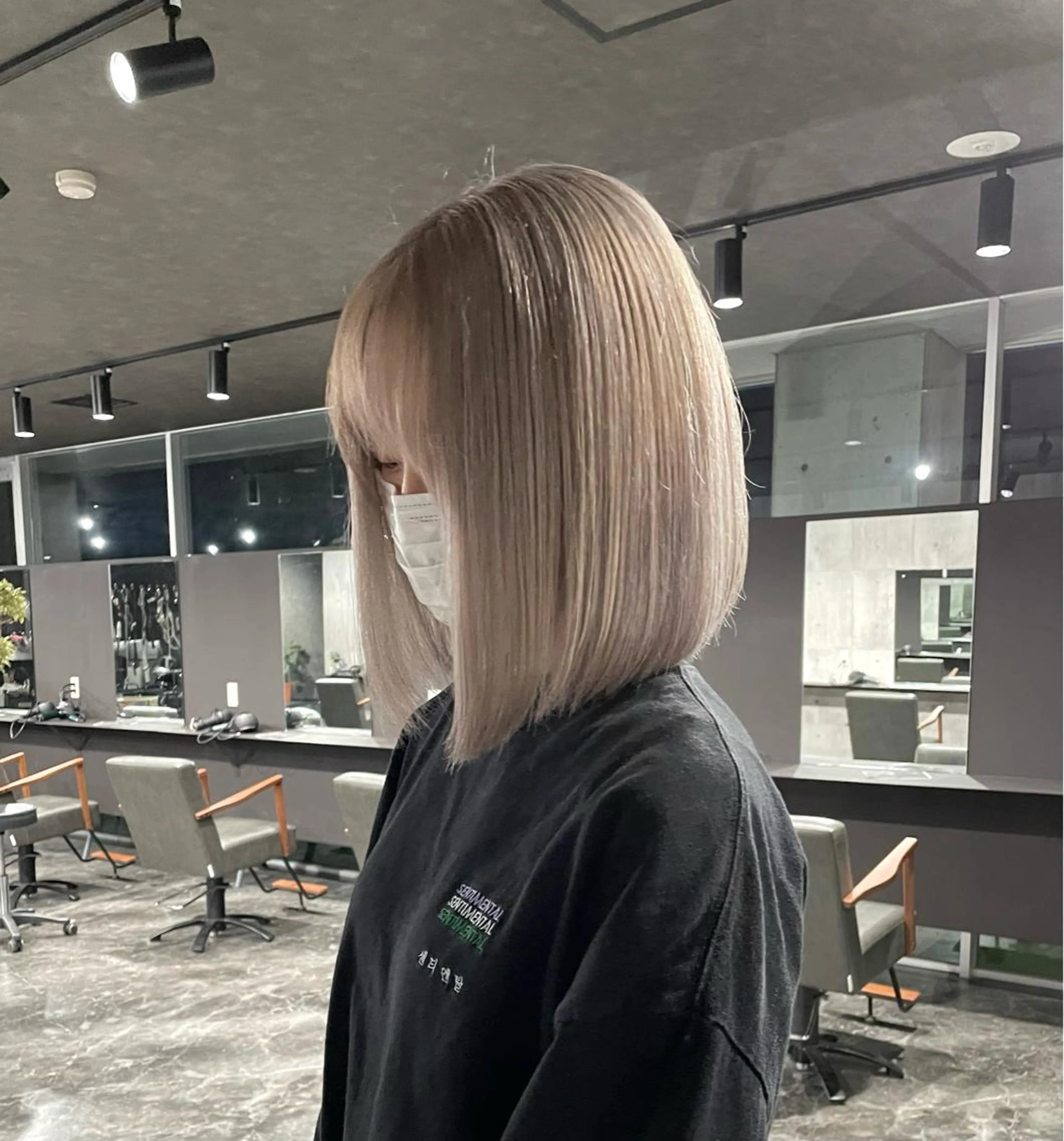 カラー olume(オルメ)所属・山田隆成/韓国カット バレ、ハイライト得意のヘアスタイル