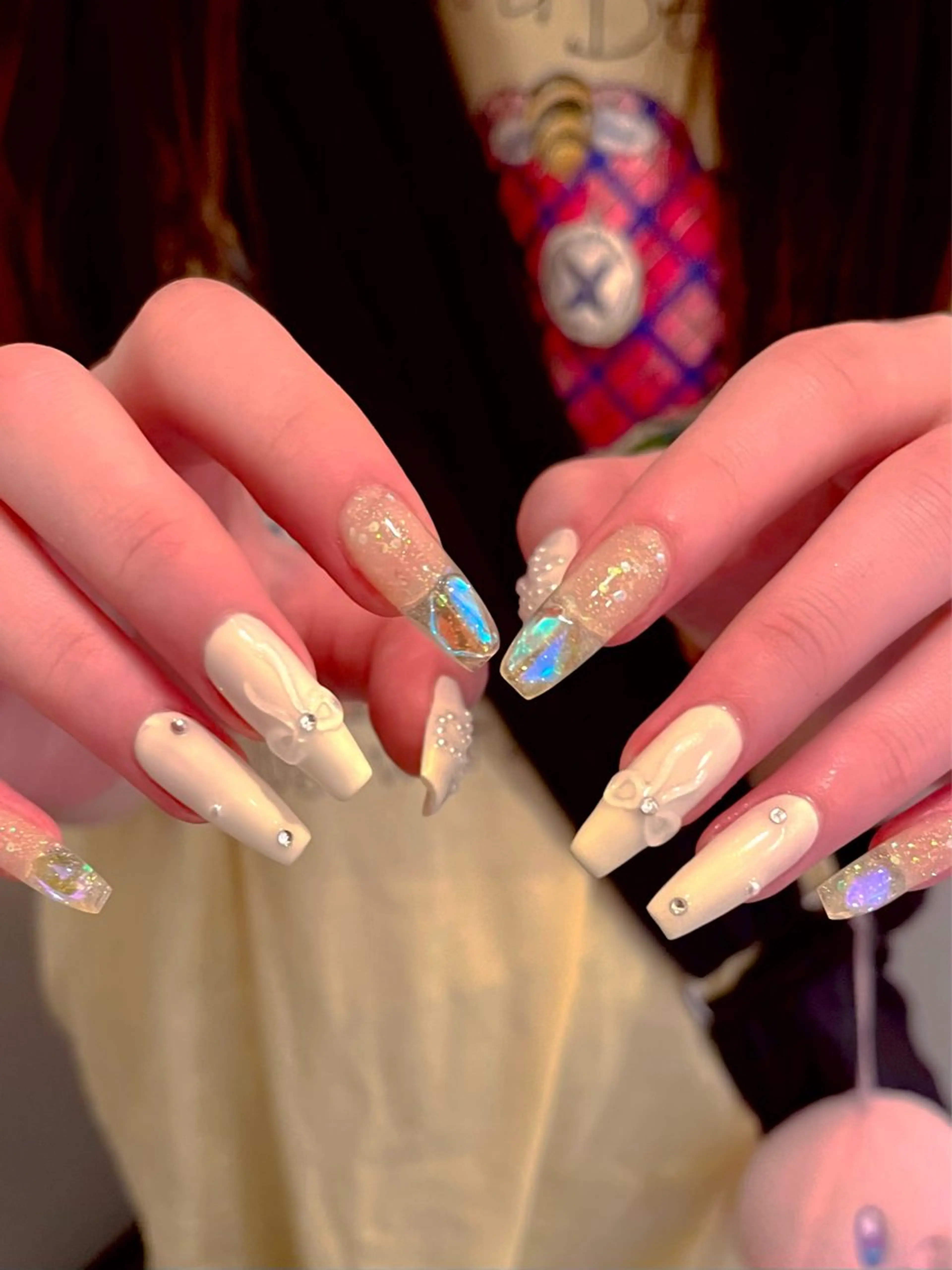 ネイル フットネイル キラキラネイル マグネットネイル ワンカラーネイル スカルプネイル nine.🦋 YUKOのネイルデザイン