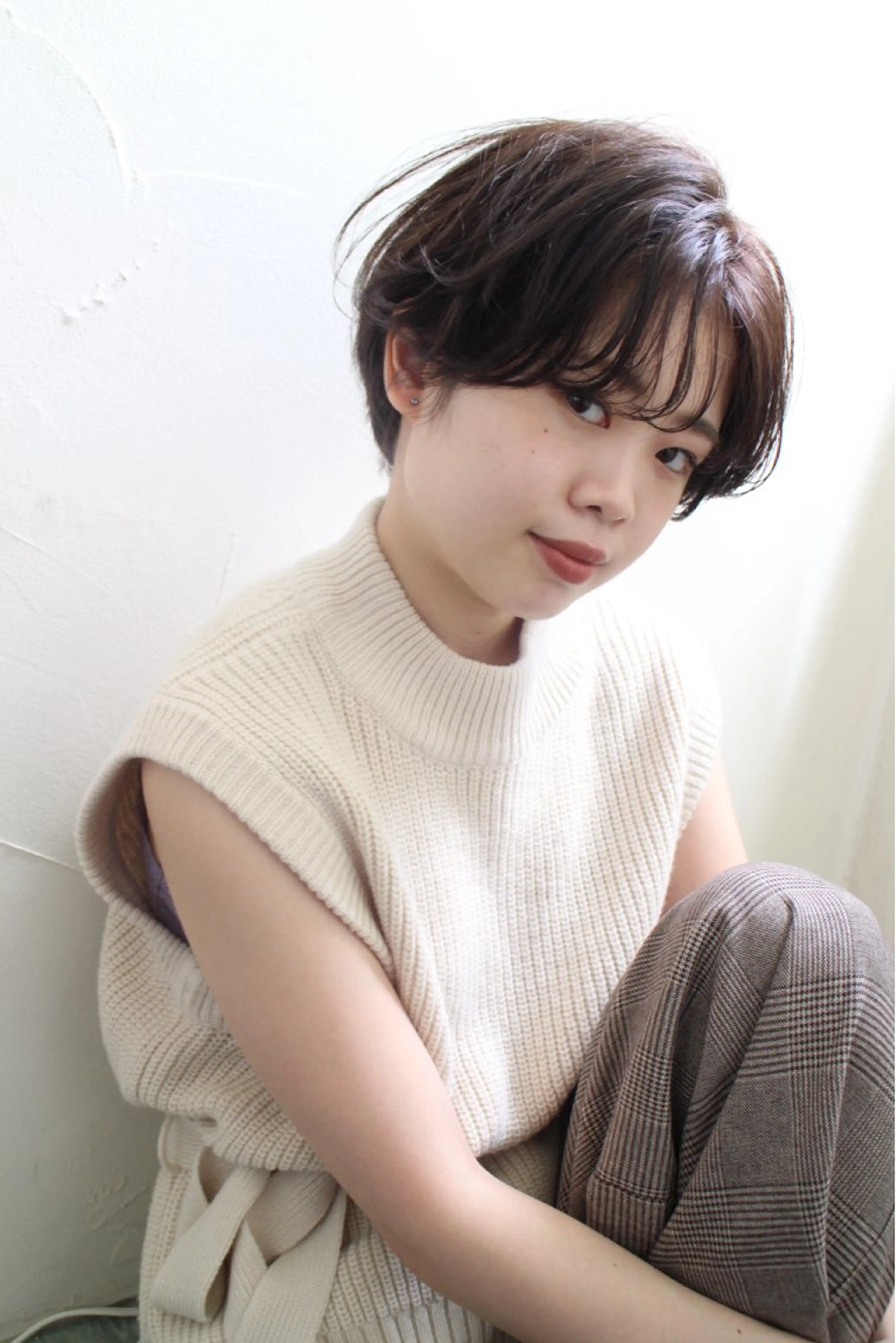 ショート ルプラボウ/日野 /ショート/レイヤーのヘアスタイル