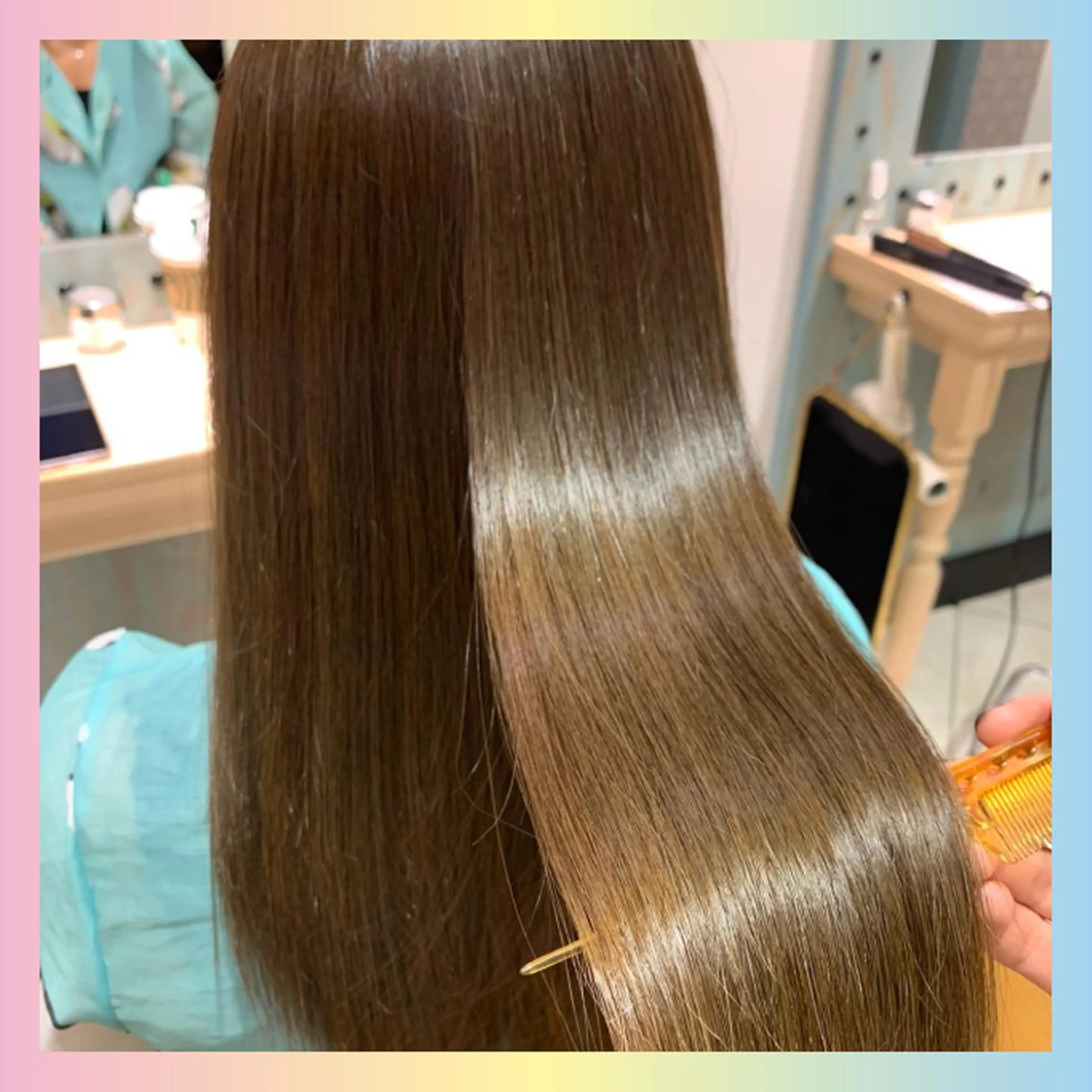 カット 縮毛矯正 トリートメント Lond jeloud 名古屋所属・髪質改善 の達人/杉原碧仁のヘアスタイル