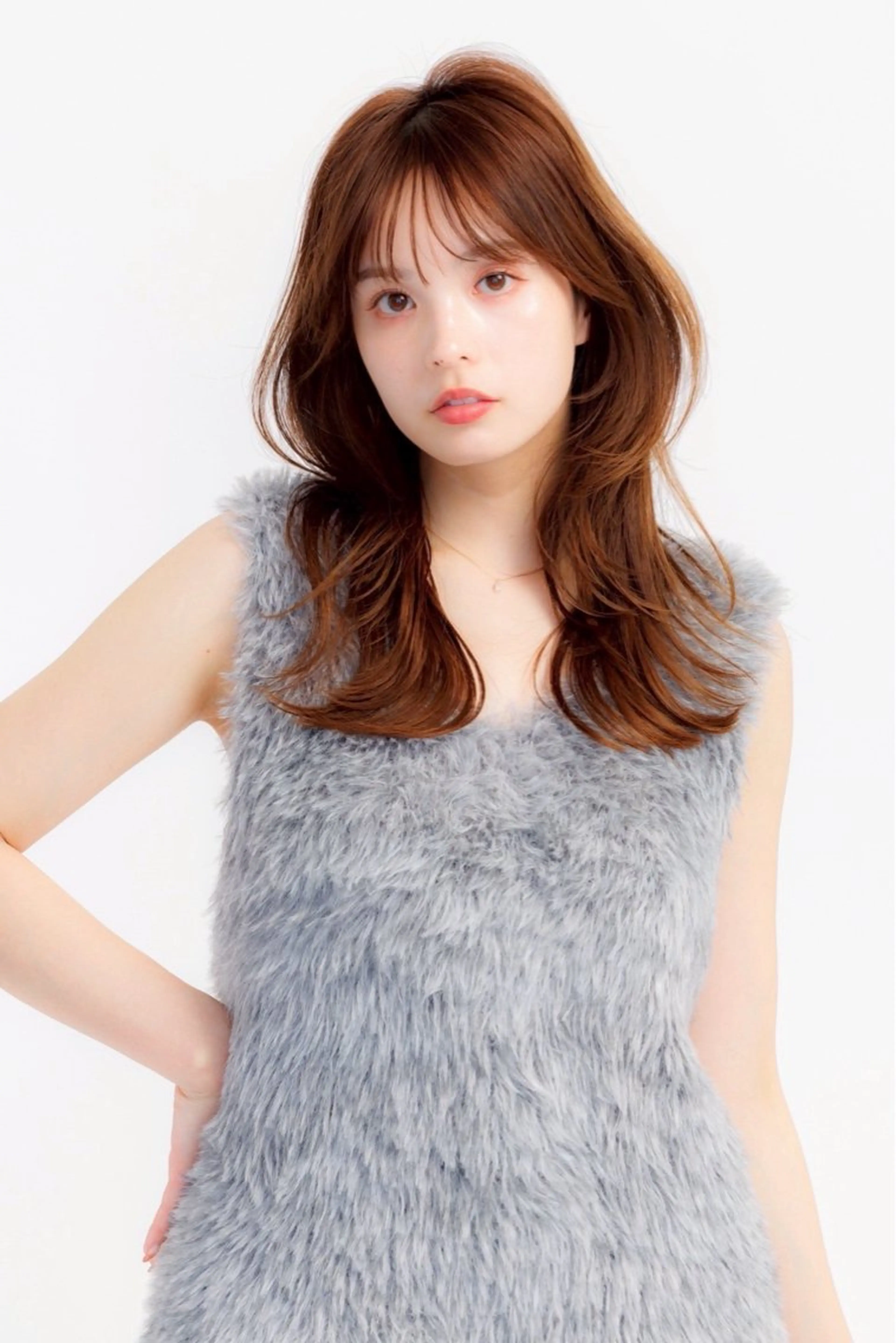 セミロング 🎀ゆうな/艶髪/ 透明感カラー🎀のヘアスタイル