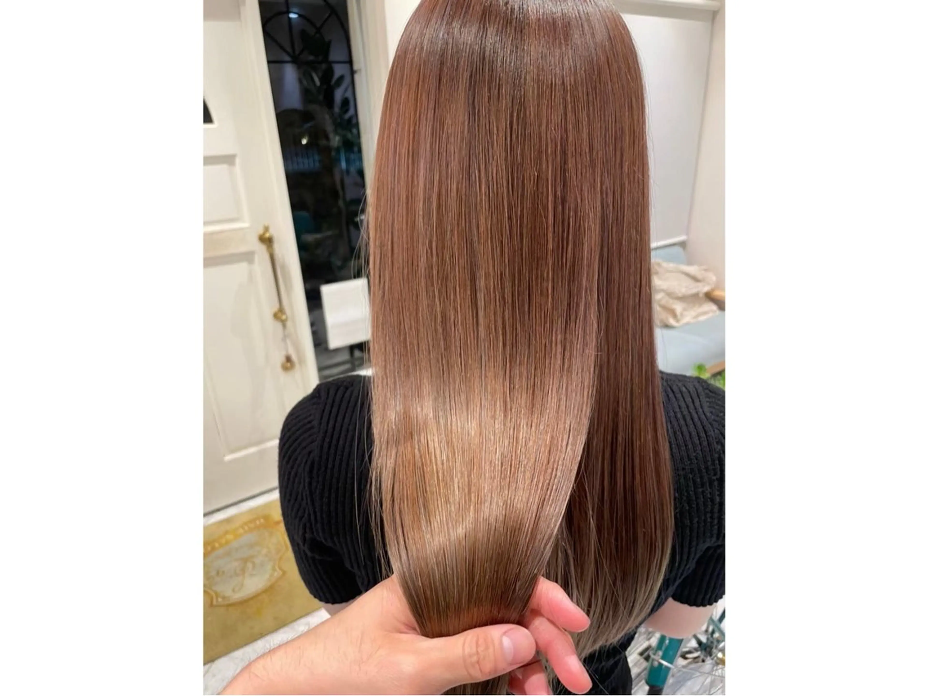 ロング カラー ベージュカラー ピンクカラー ピンクベージュ レイヤー/艶髪/ 髪質改善/YUYAのヘアスタイル