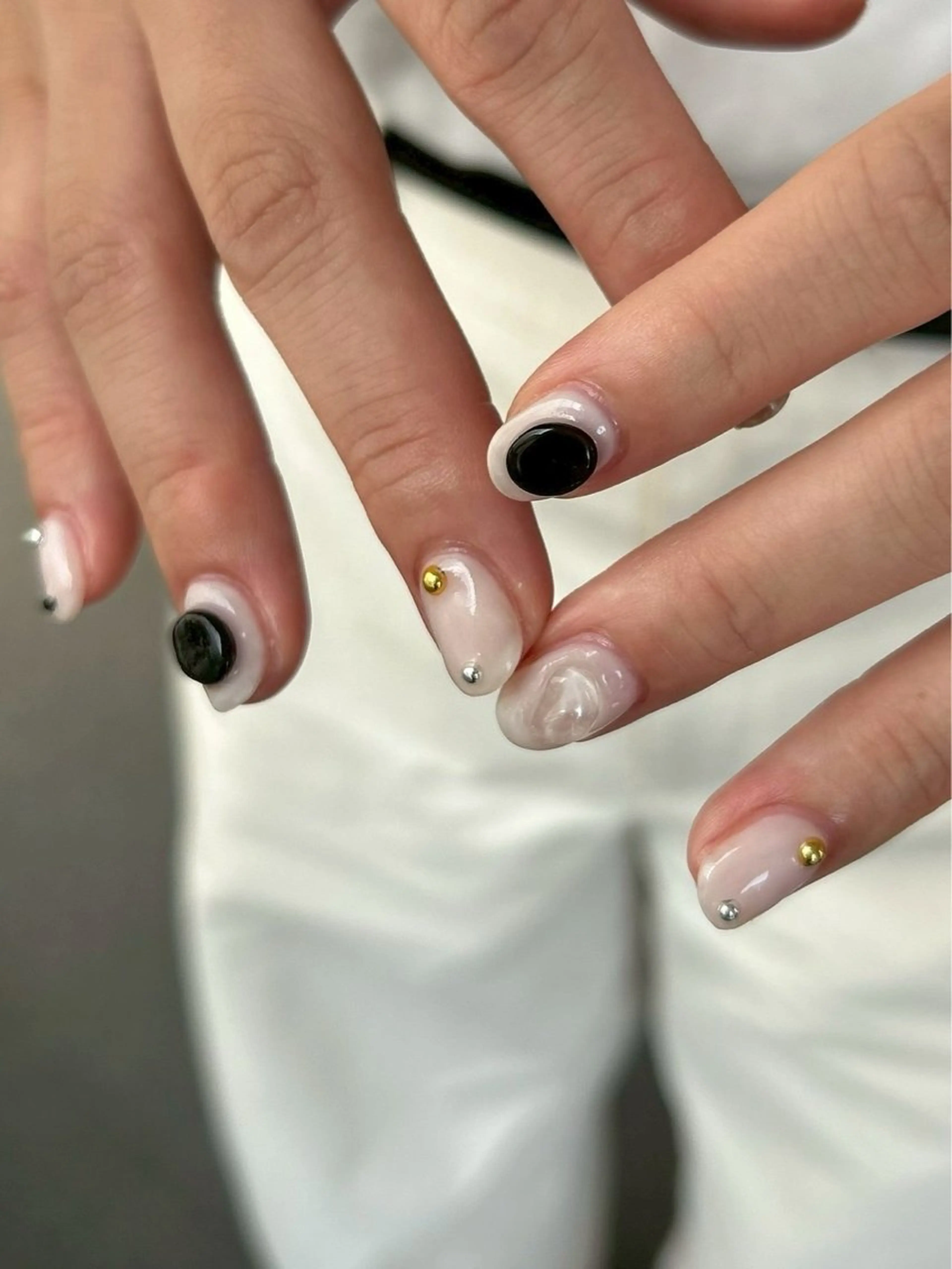 ショート ハンドネイル Nbibi nail salonのネイルデザイン