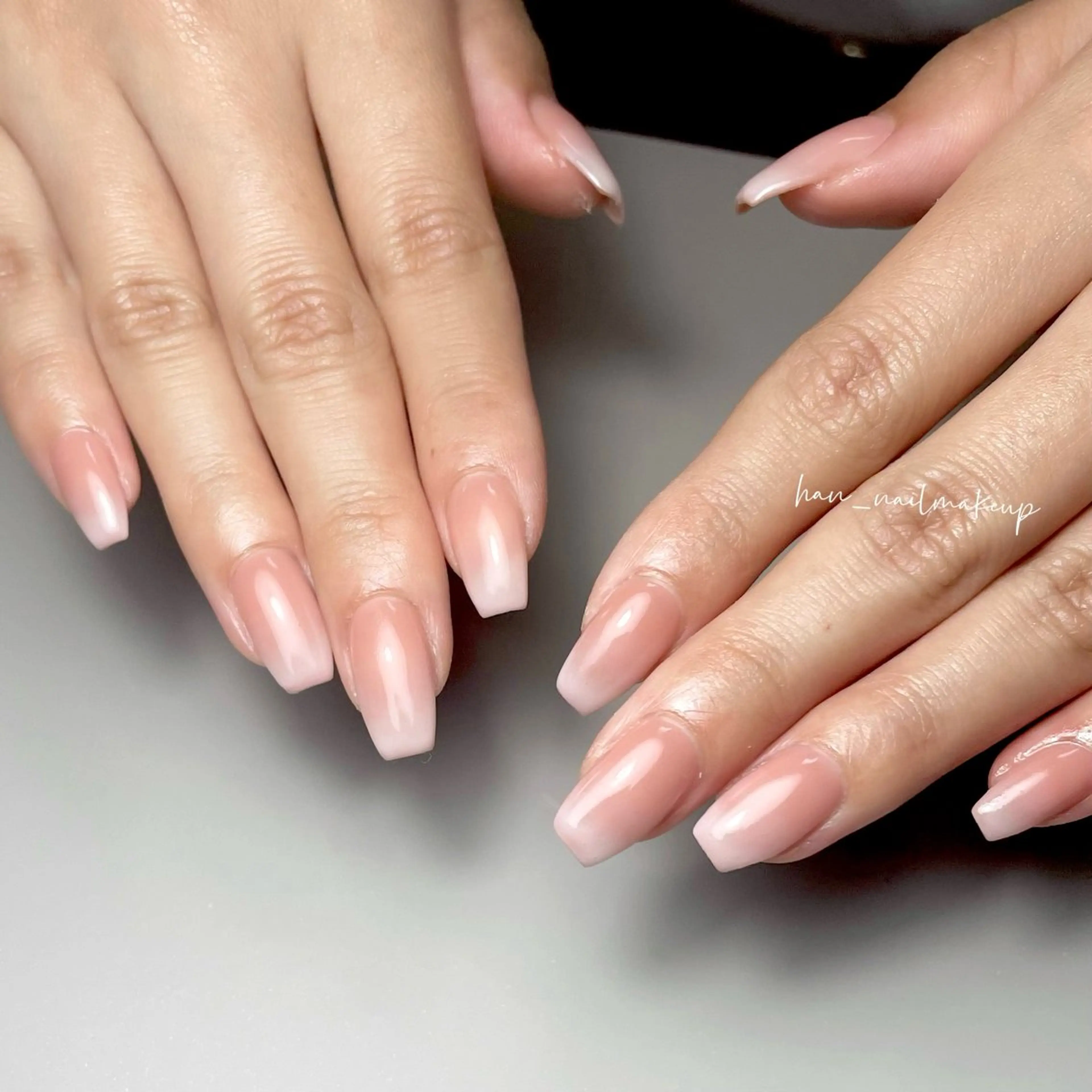 ネイル ワンカラーネイル ハンドネイル Han Nail 【y&m】のネイルデザイン