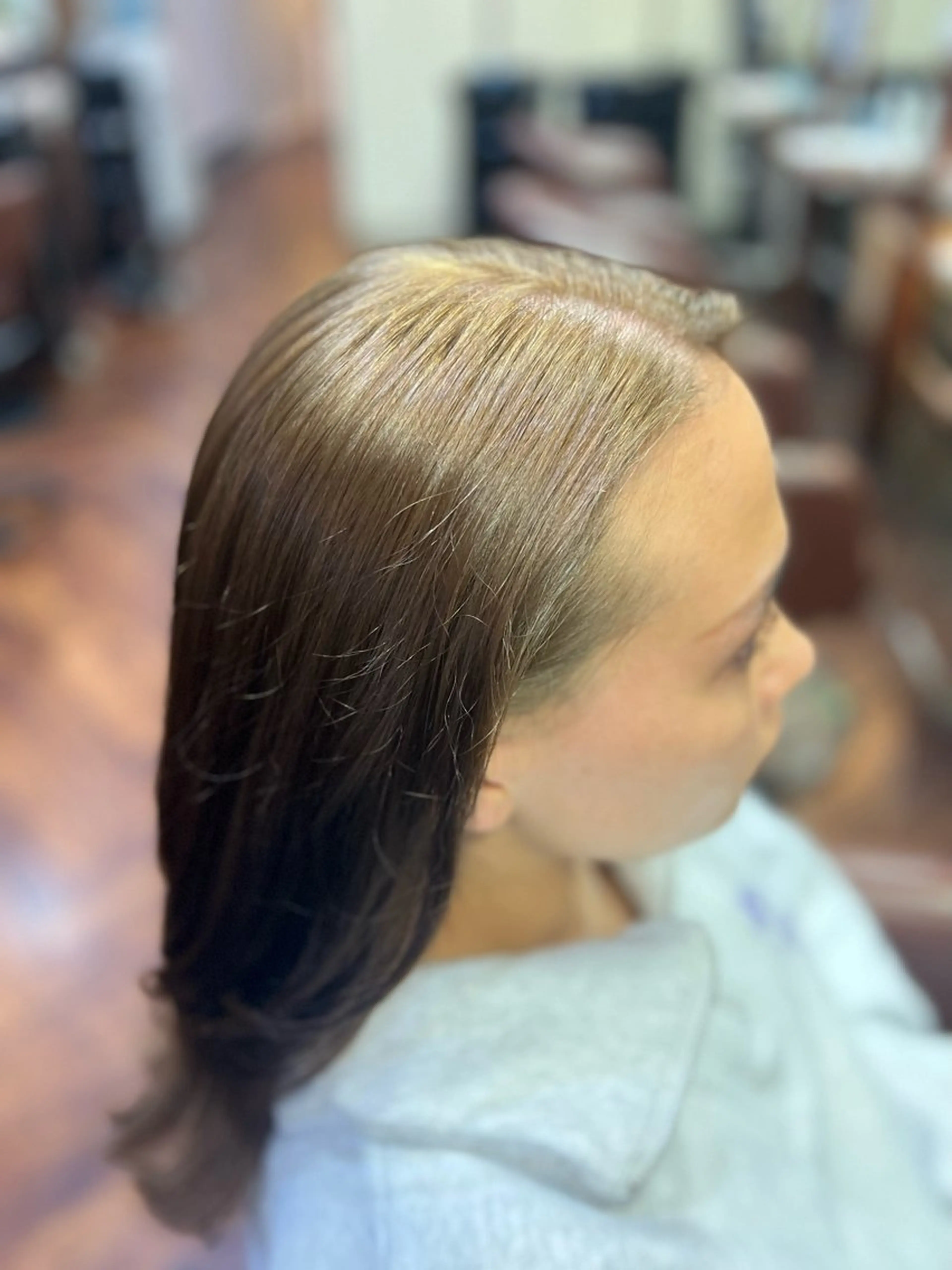 ロング カラー 福岡【髪質改善】 艶カラー/ MIHOのヘアスタイル