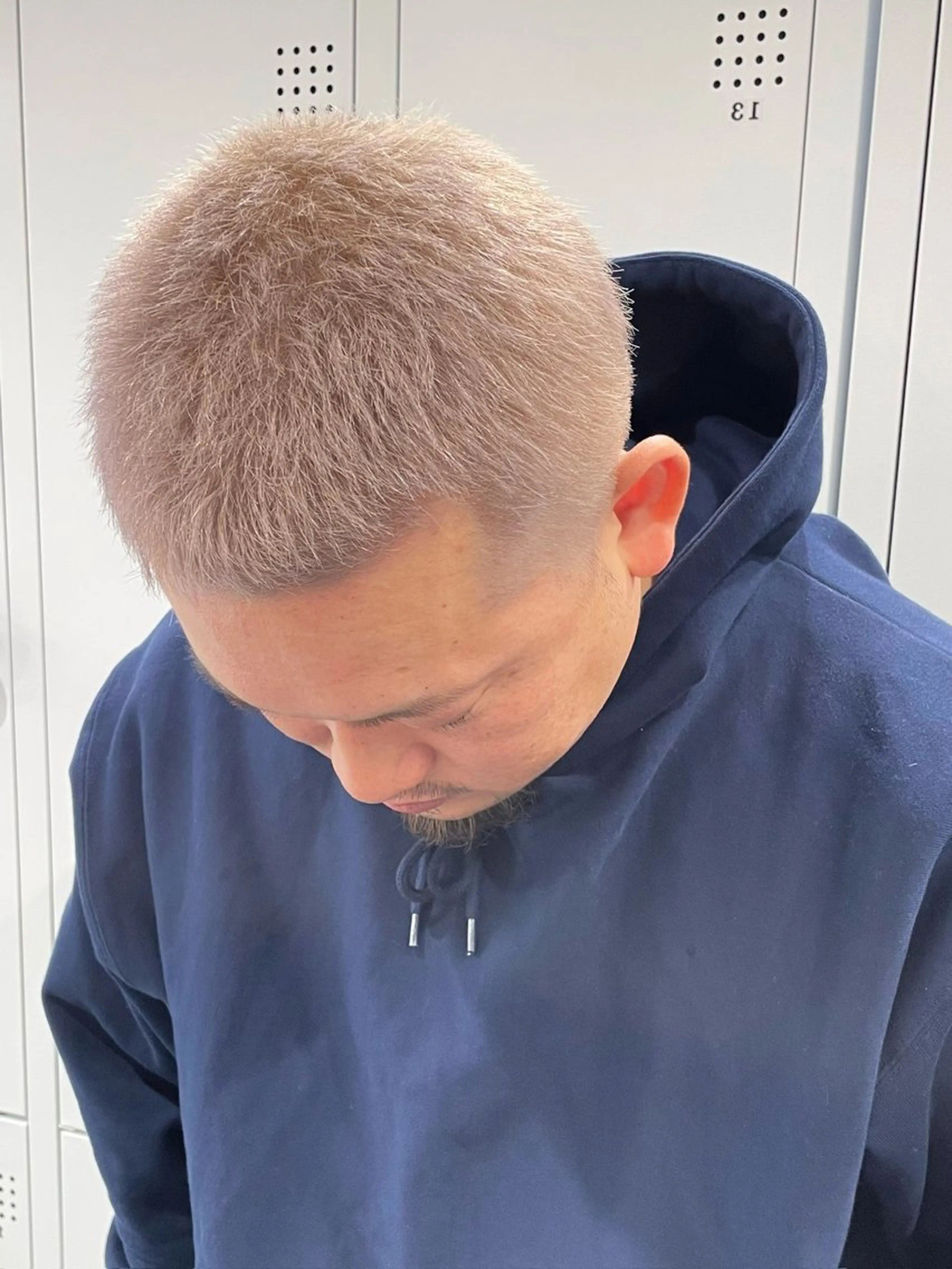 ショート カラー メンズ カット ヘッドスパ 透明感カラー/艶感/ メンズパーマ/福島のヘアスタイル