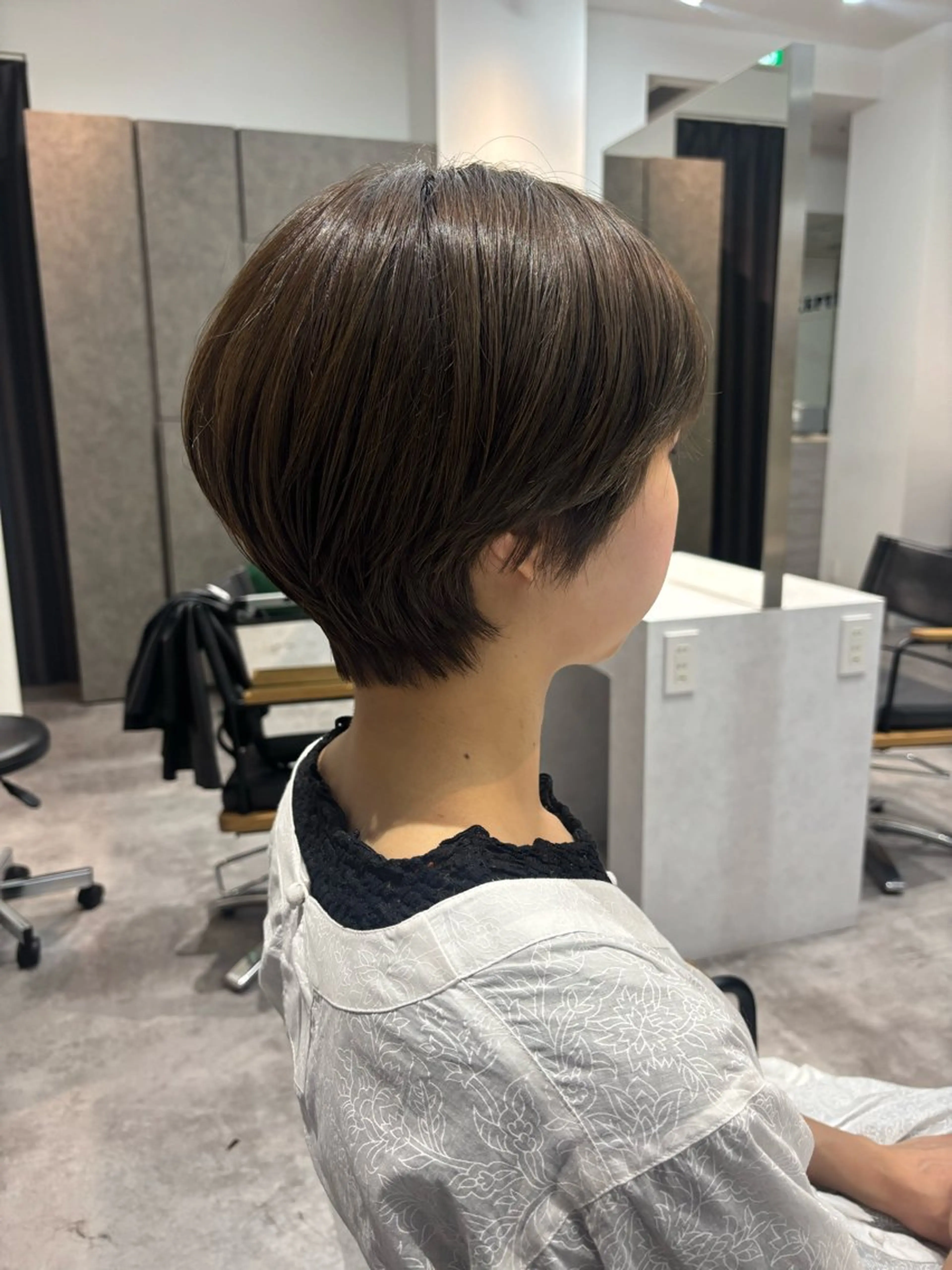 ショート カラー ヘアアレンジ レイヤー/メンズ🥑 マエダアズミ🥑のヘアスタイル