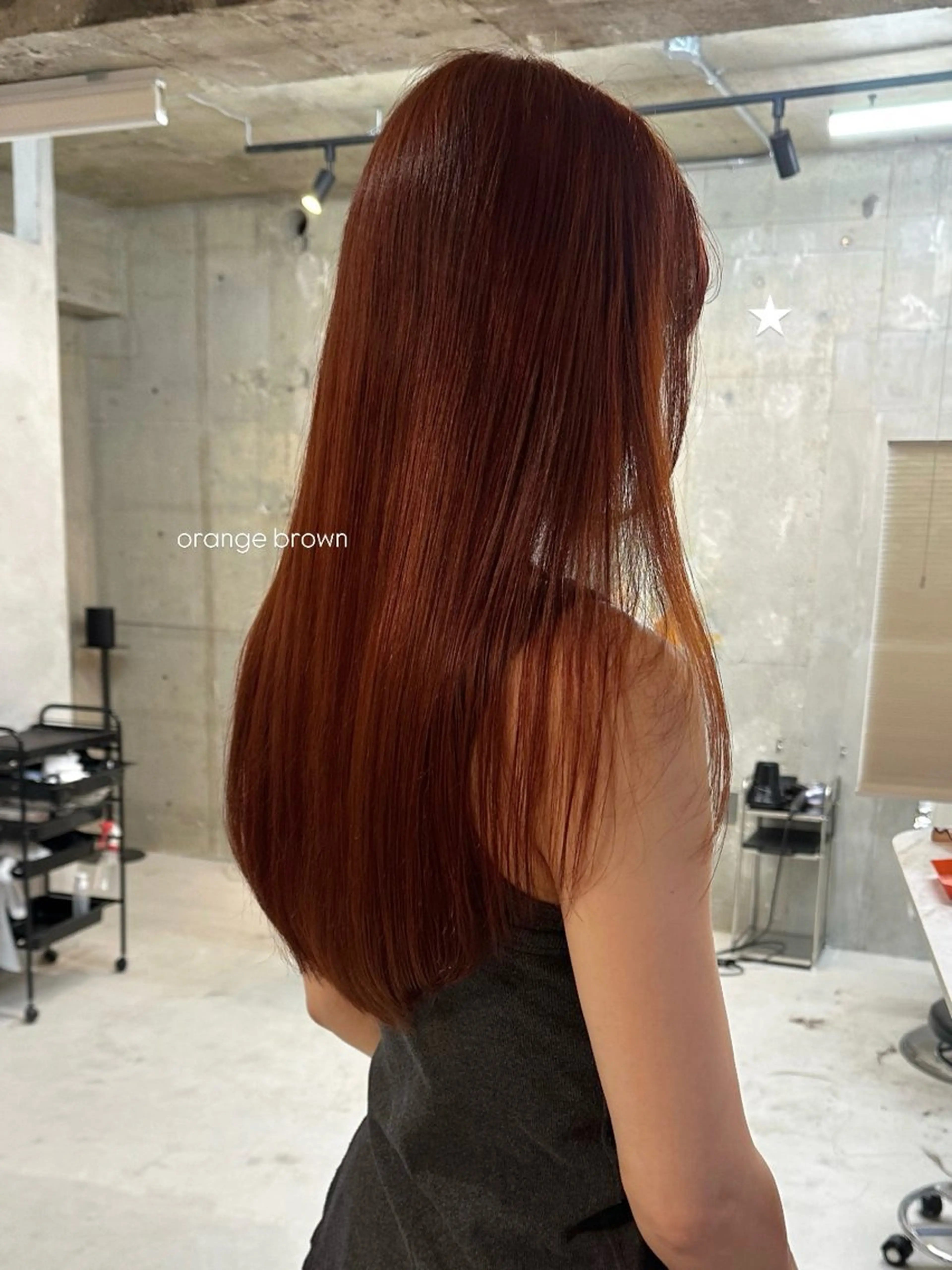 ロング カラー カット ヘアカラー トリートメント 暖色カラー/レイヤー 🌙 オノユリカのヘアスタイル