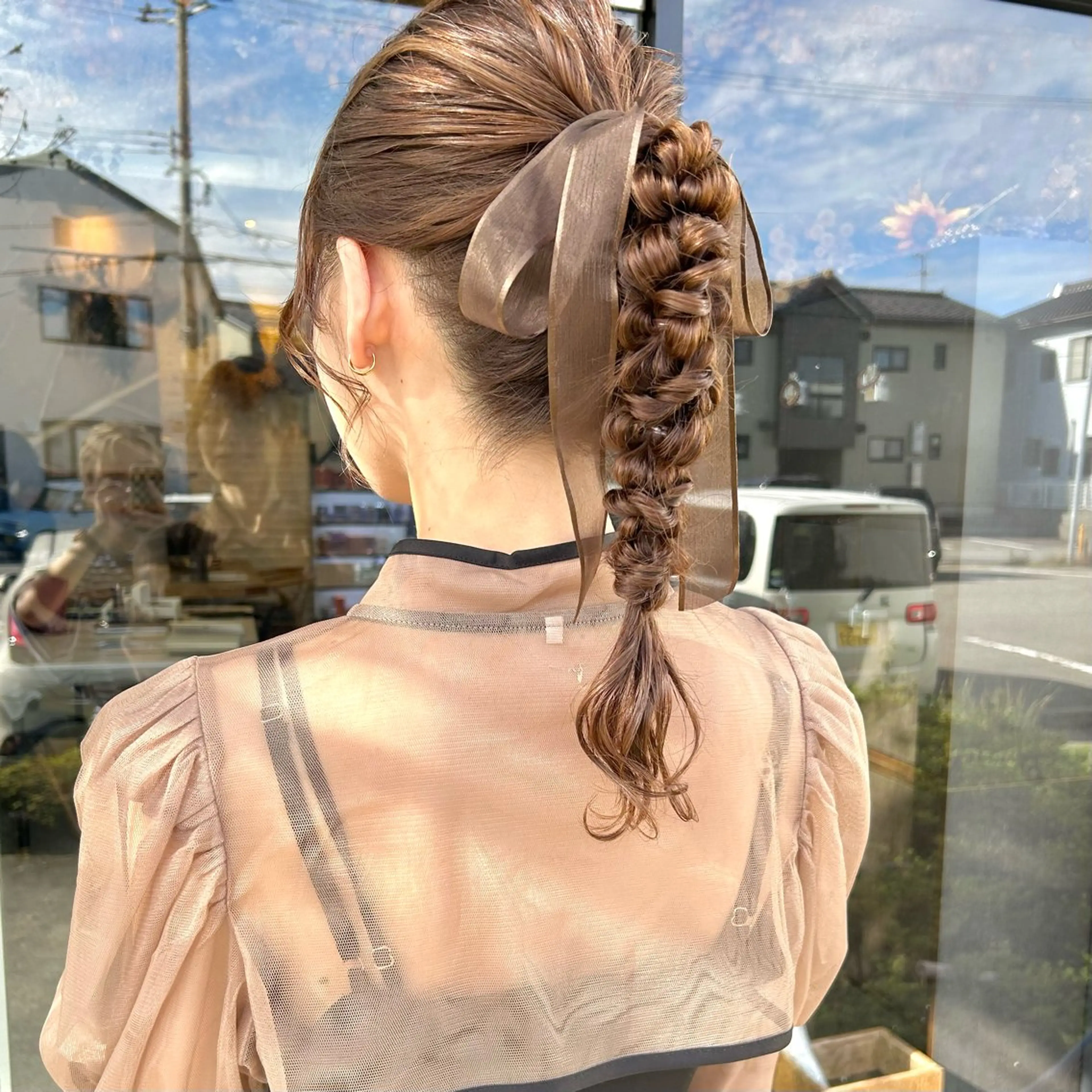 ヘアセットの写真