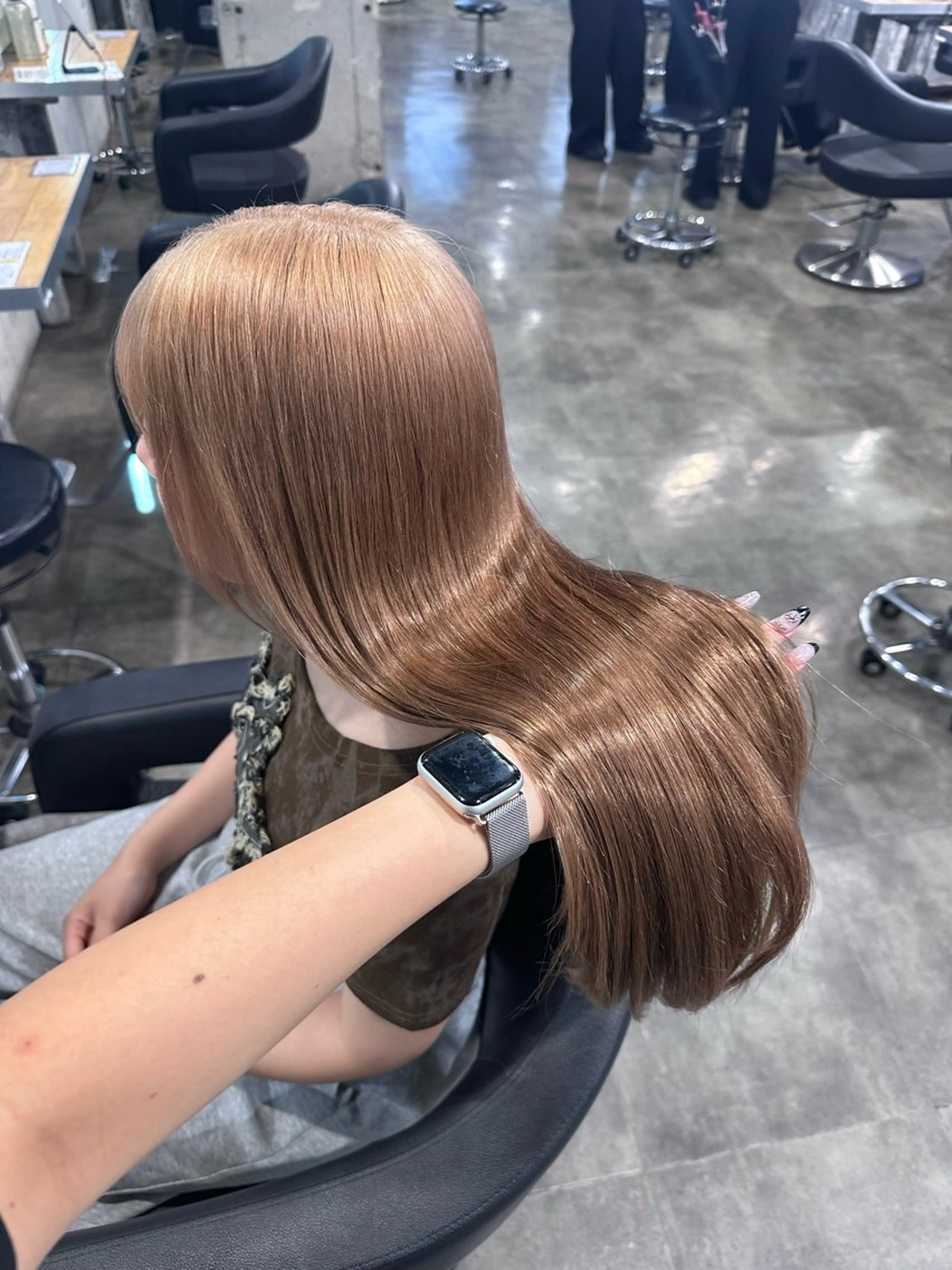 カラー 海外トレンドヘア🤍 sumireのヘアスタイル