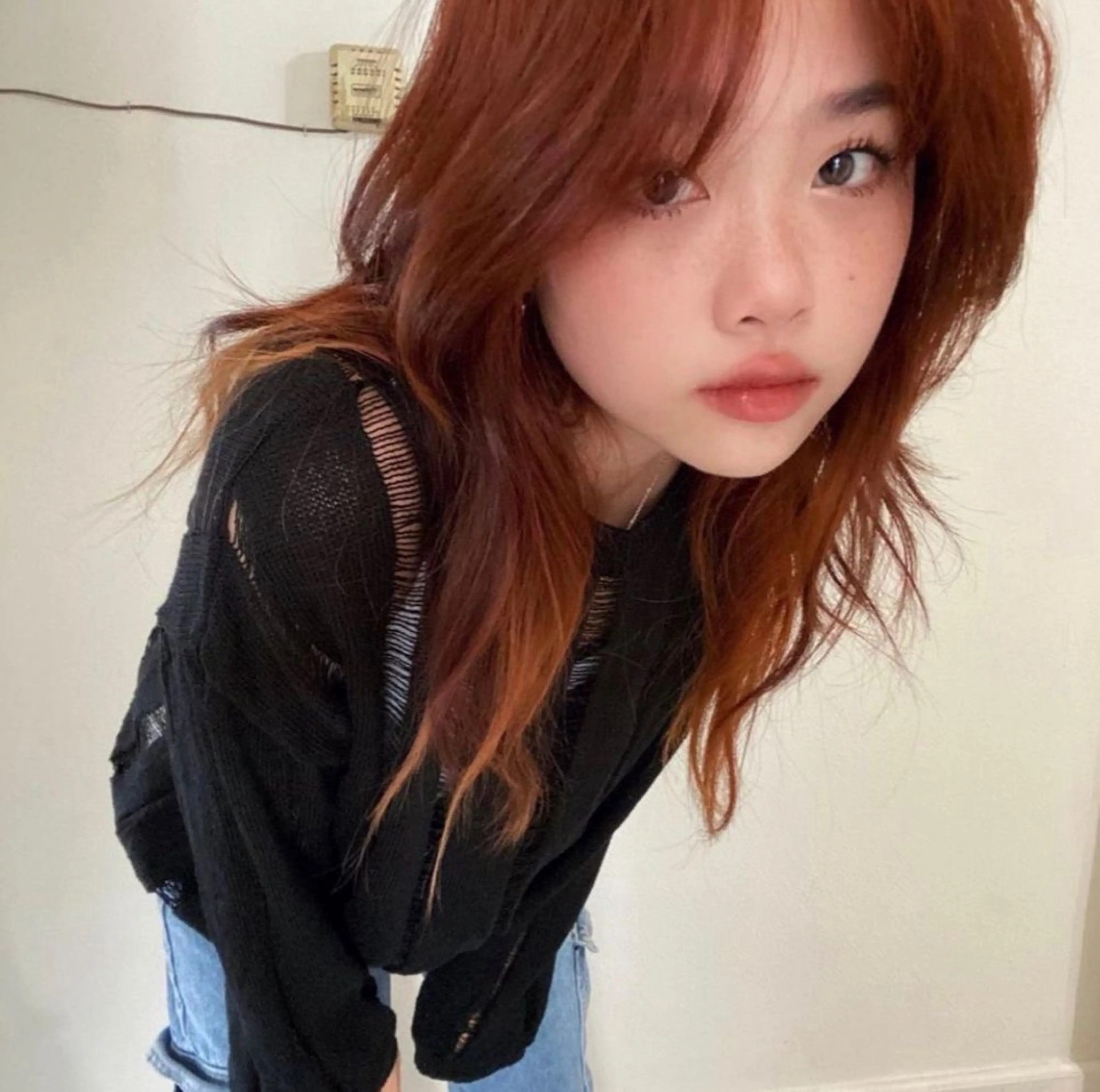 カラー ヘアカラー 韓国アンニュイ/ アミのヘアスタイル