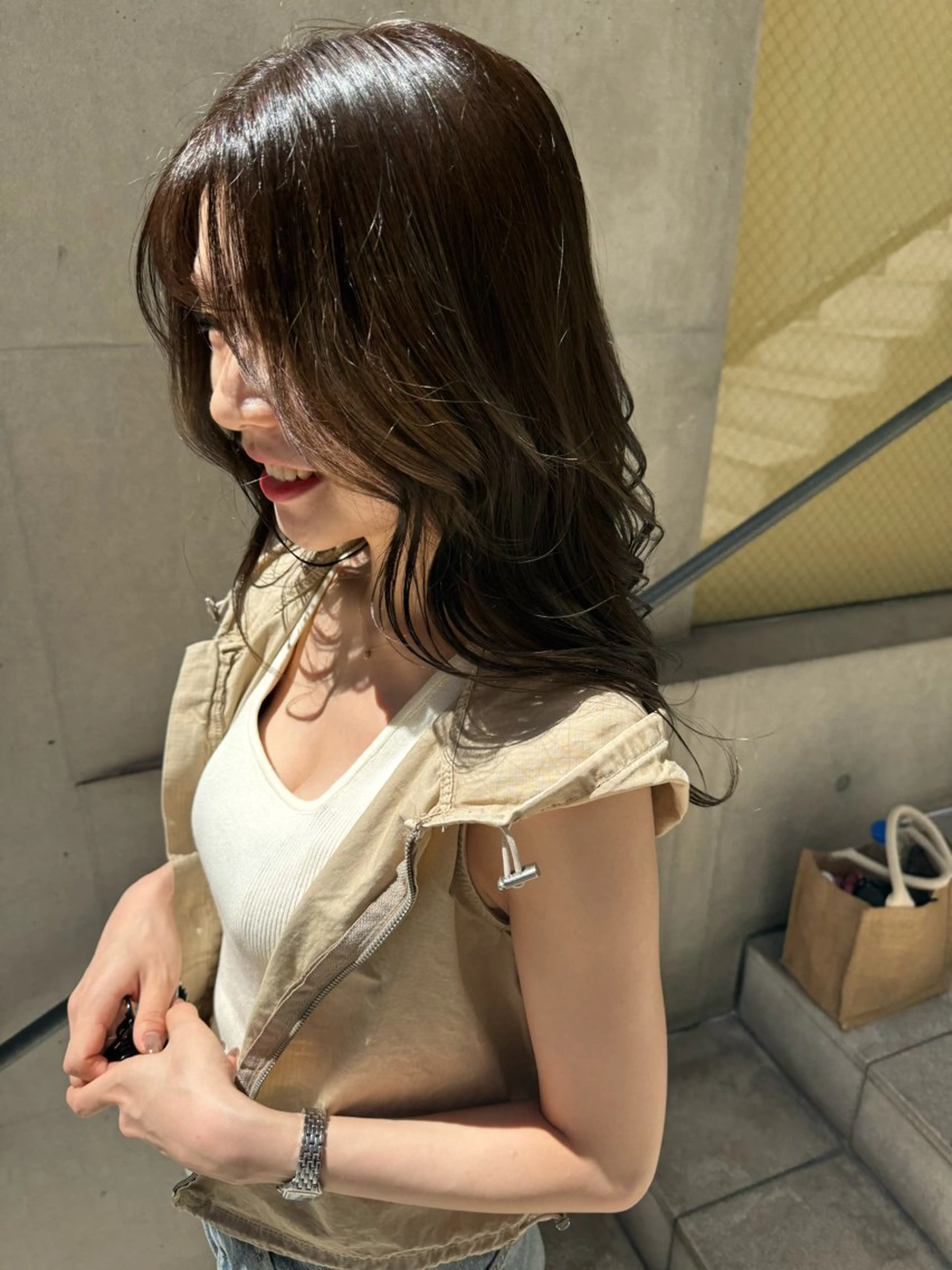 ロング カラー クキノケイカ /暖色カラーのヘアスタイル