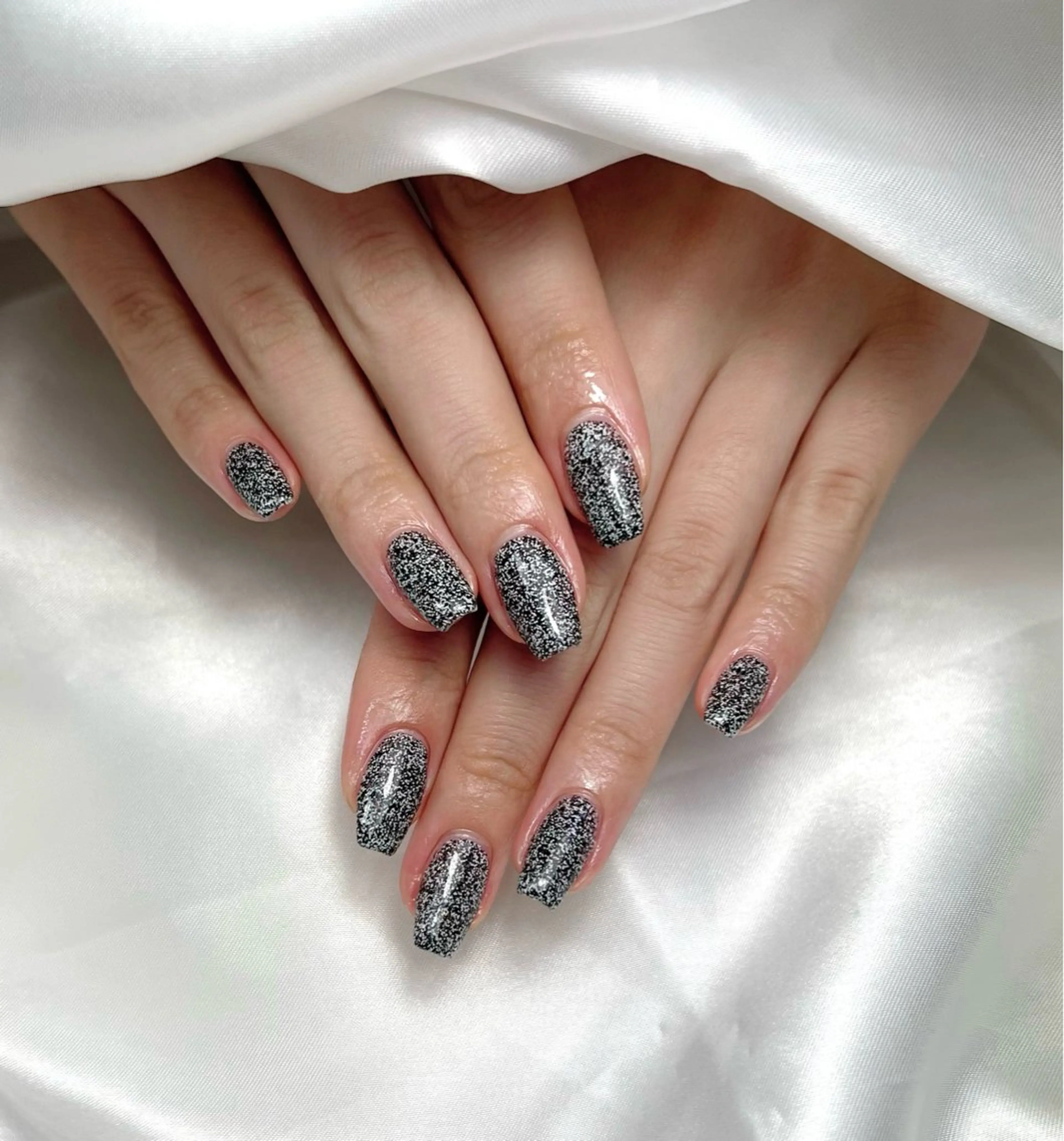 ネイル ラメ(グリッター) ハンドネイル ハンドケア Lino+ ネイル&よもぎ蒸しのネイルデザイン