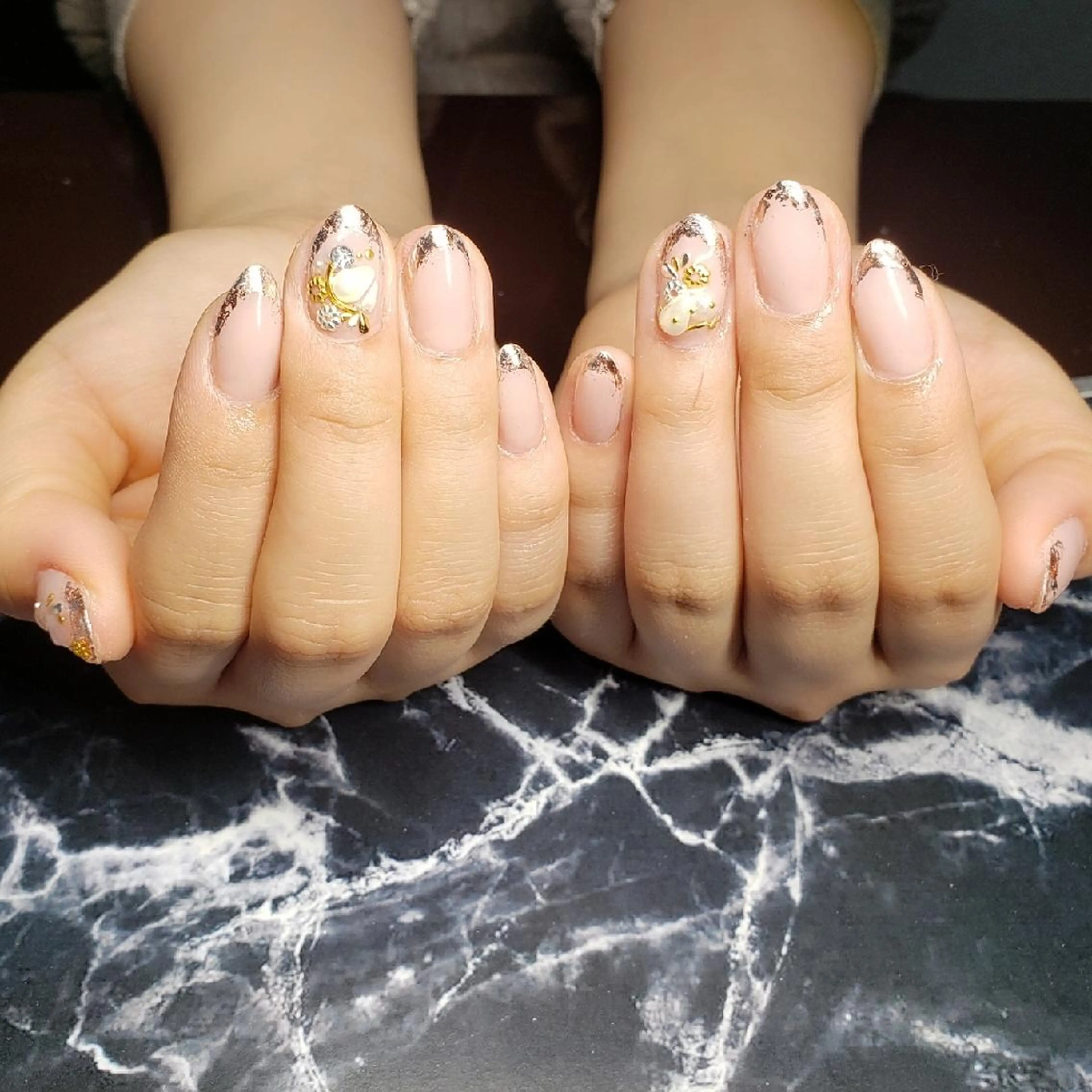 ショート ネイル クロキ 。のネイルデザイン