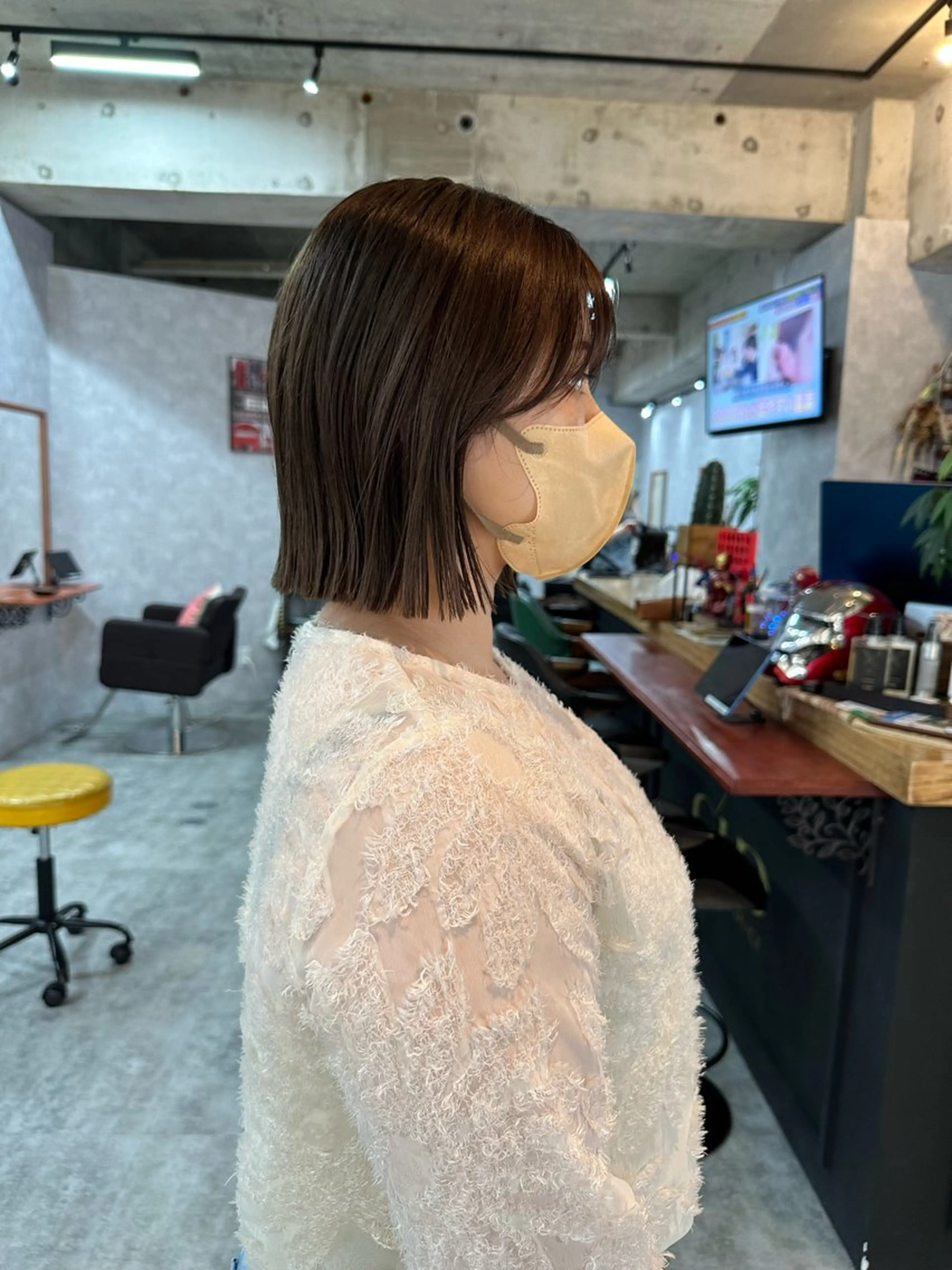 ショート 切りっぱなしボブ ショートボブ ハンサムショート 丸みショート ボブ カット トリートメント C’LD hair  produce /シールドヘア所属・モテ髪/ボブ/ショー ト/アダチフウトのヘアスタイル