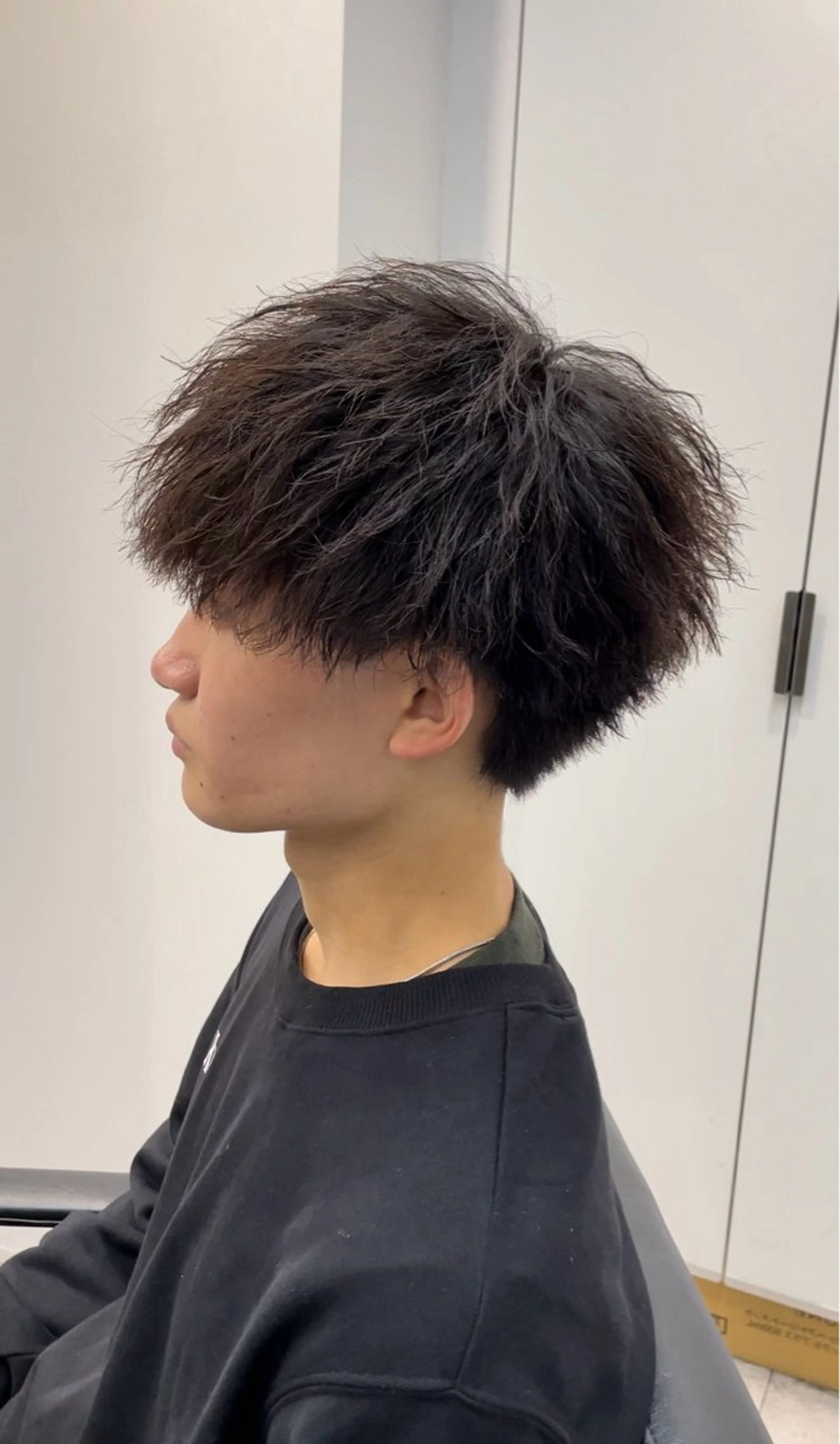 ショート パーマ ツイストスパイラルパーマ スパイラルパーマ PROVE TOKYO所属・メンズヘア👦🏻 詩菜《しいな》のヘアスタイル