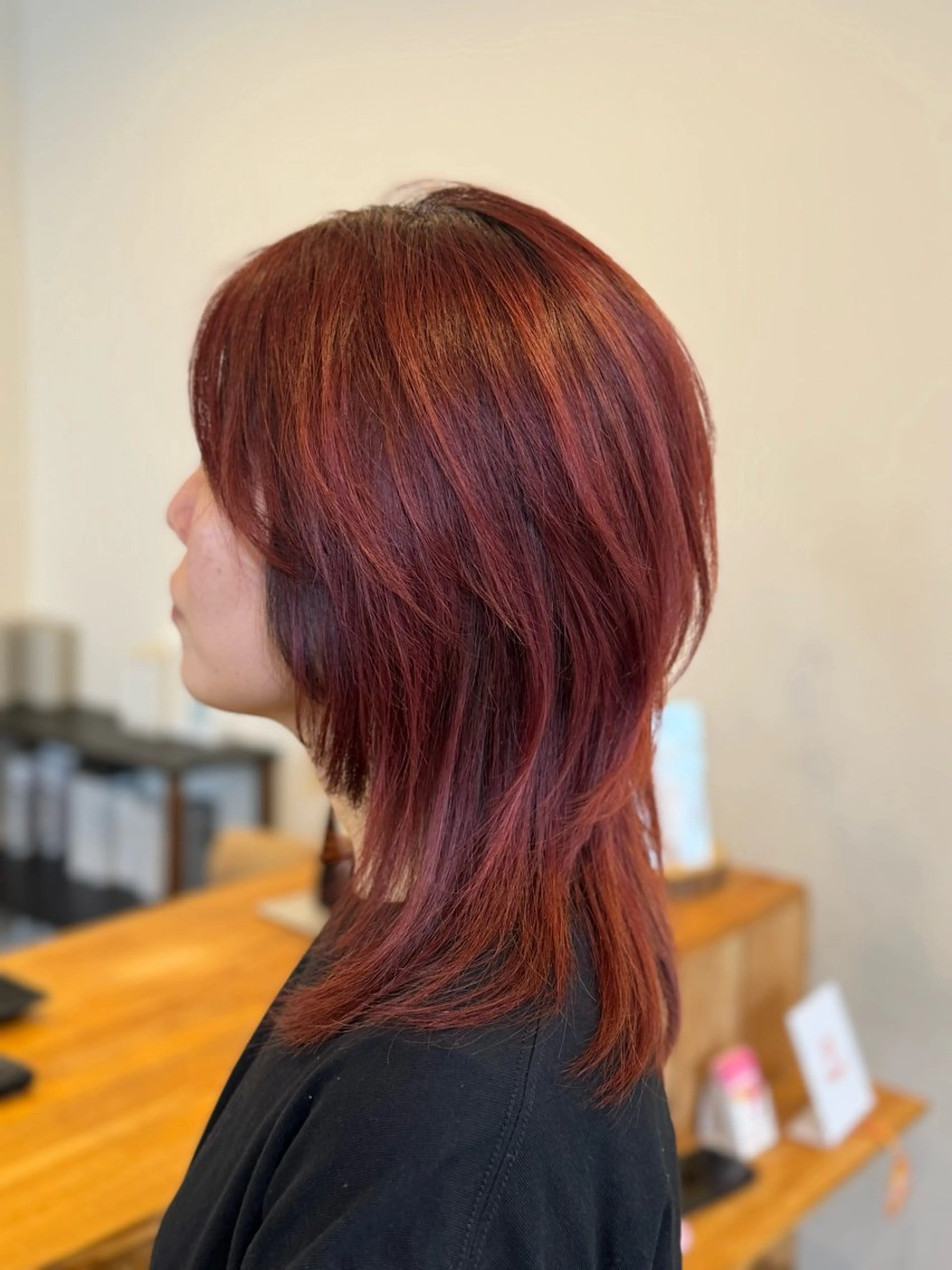 セミロング カット ヘアカラー トリートメント Claire 【クレール】所属・髪質改善カラー/ みきやのヘアスタイル