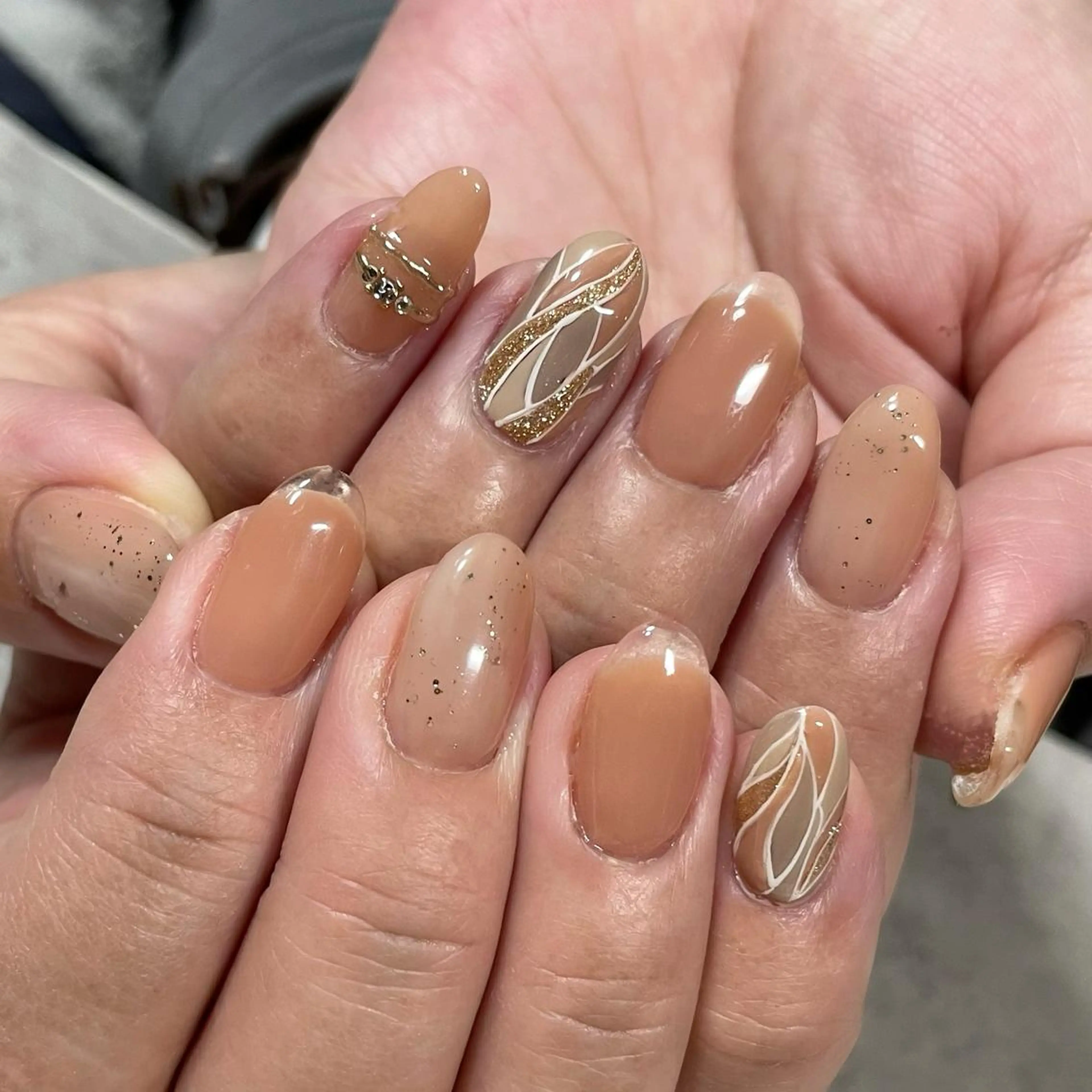 ネイル 東 千夏のネイルデザイン