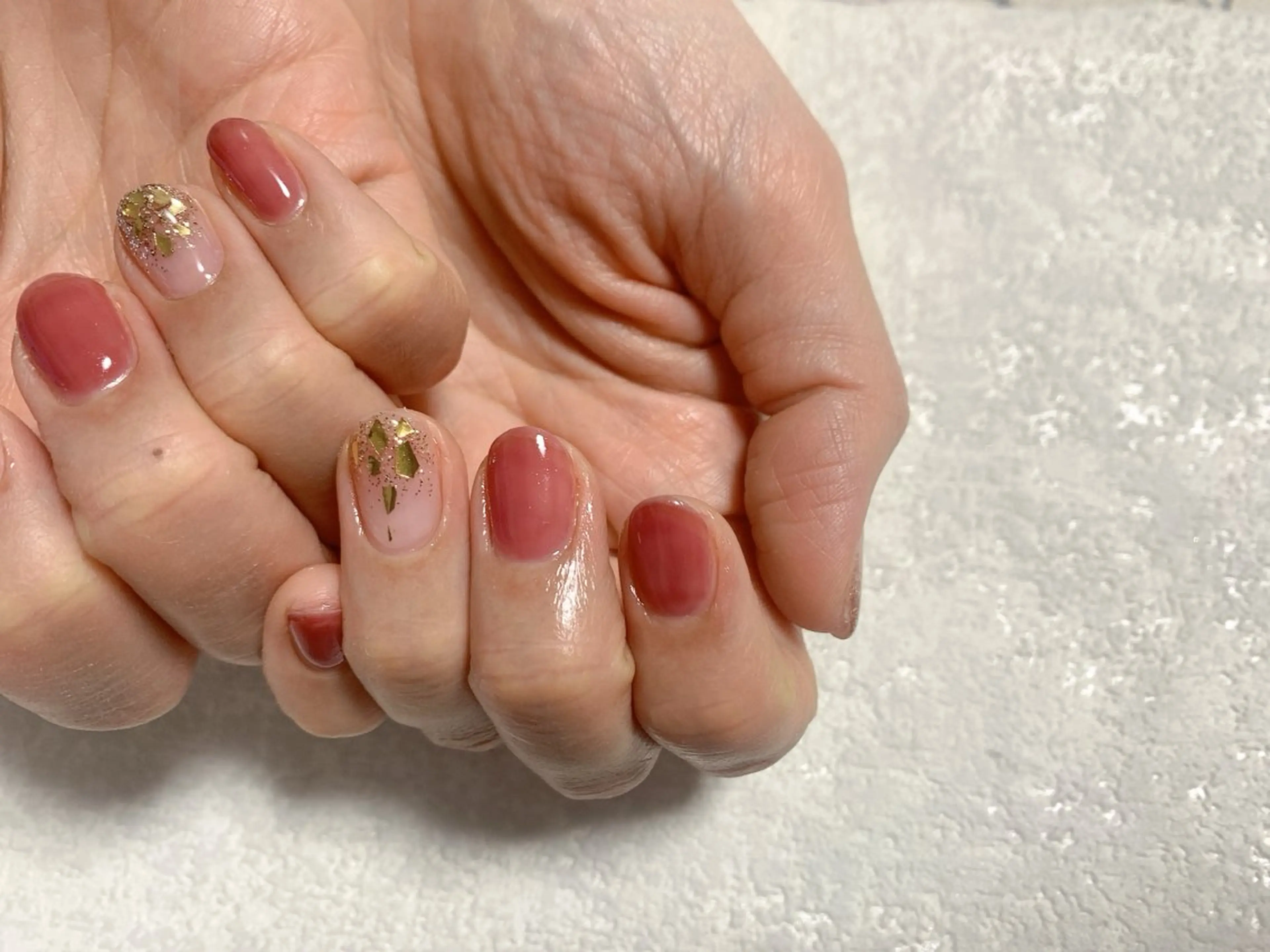 ネイル ジェルネイル 韓国ネイル メンズネイル ワンカラーネイル パラジェル kiki nail たまプラーザのネイルデザイン