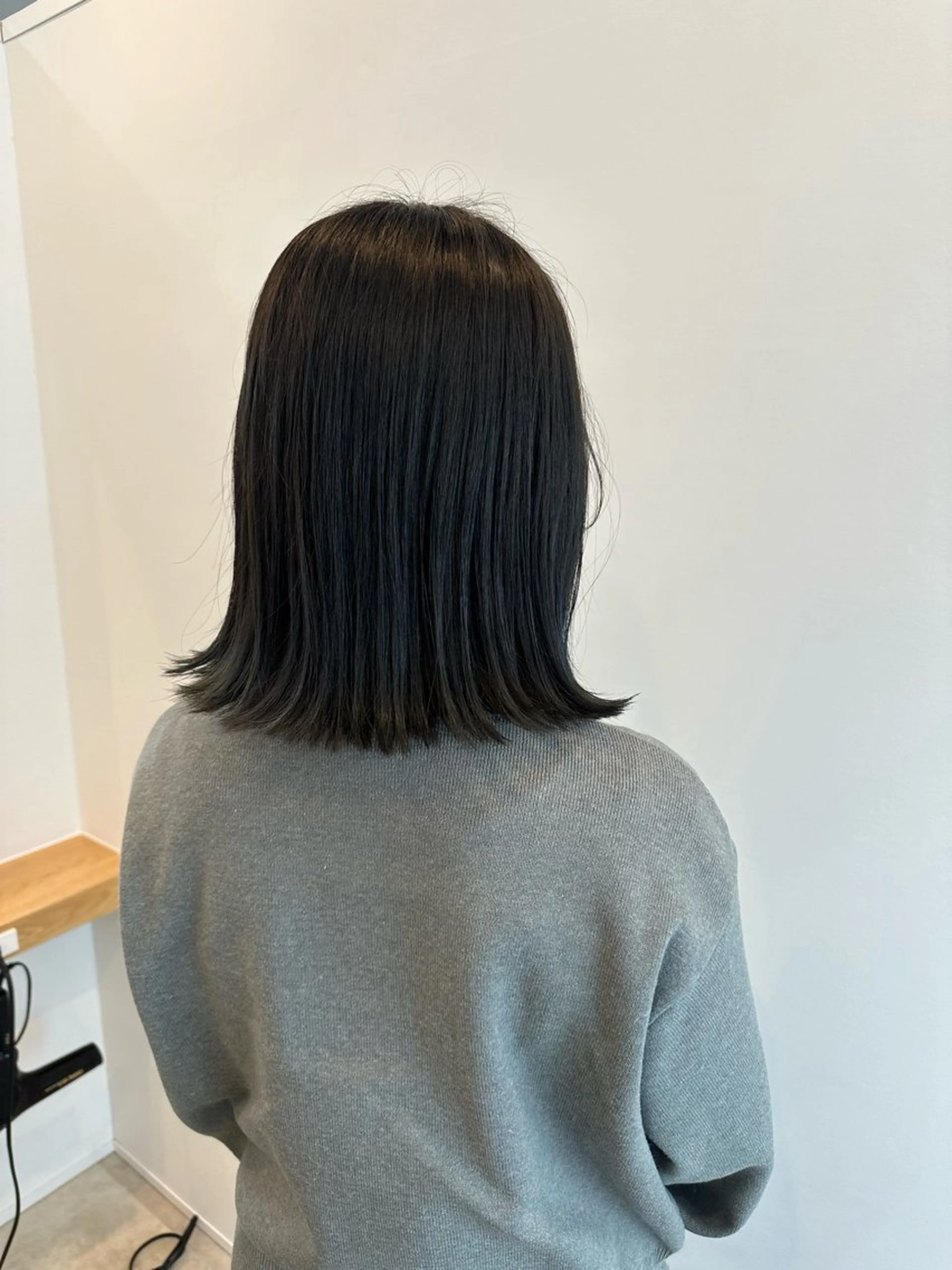 ミディアム カラー カット ヘアカラー レイヤー/ナチュラル 💐nao.のヘアスタイル