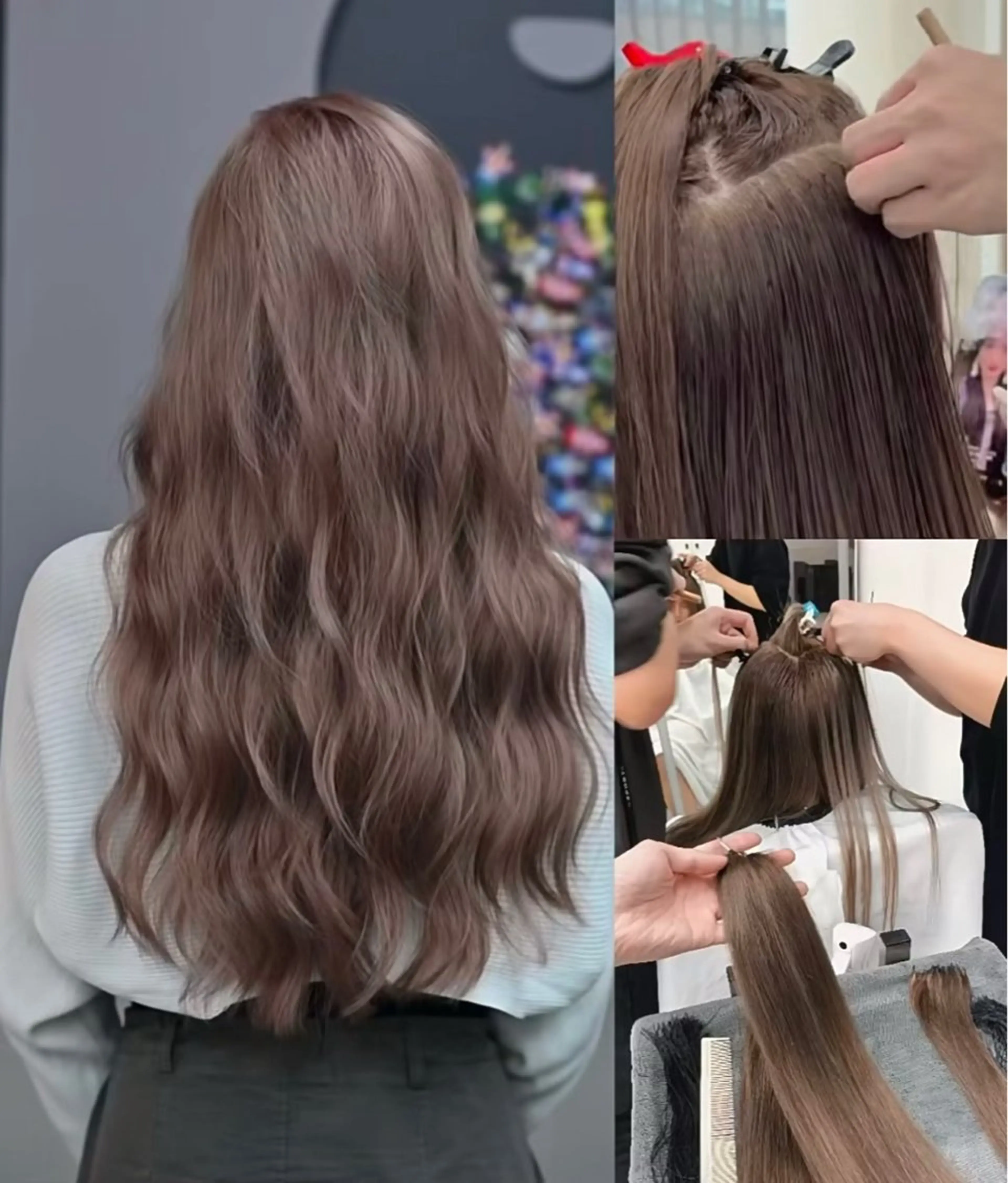 エクステ 羽エクステ/エクステ JIJIA美容室のヘアスタイル