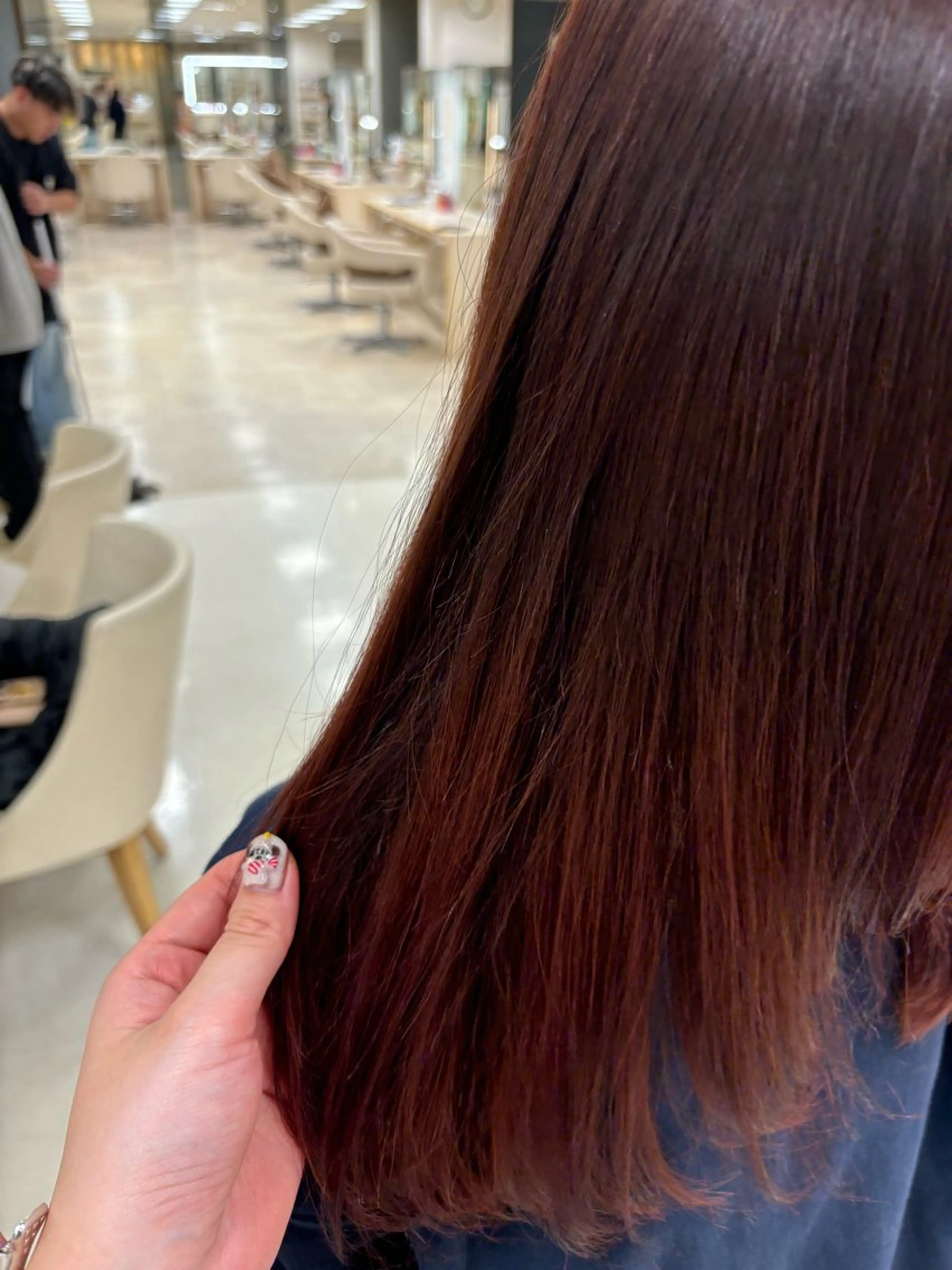 カラー 🎀暖色カラー/透明 感カラー/ひな🎀のヘアスタイル