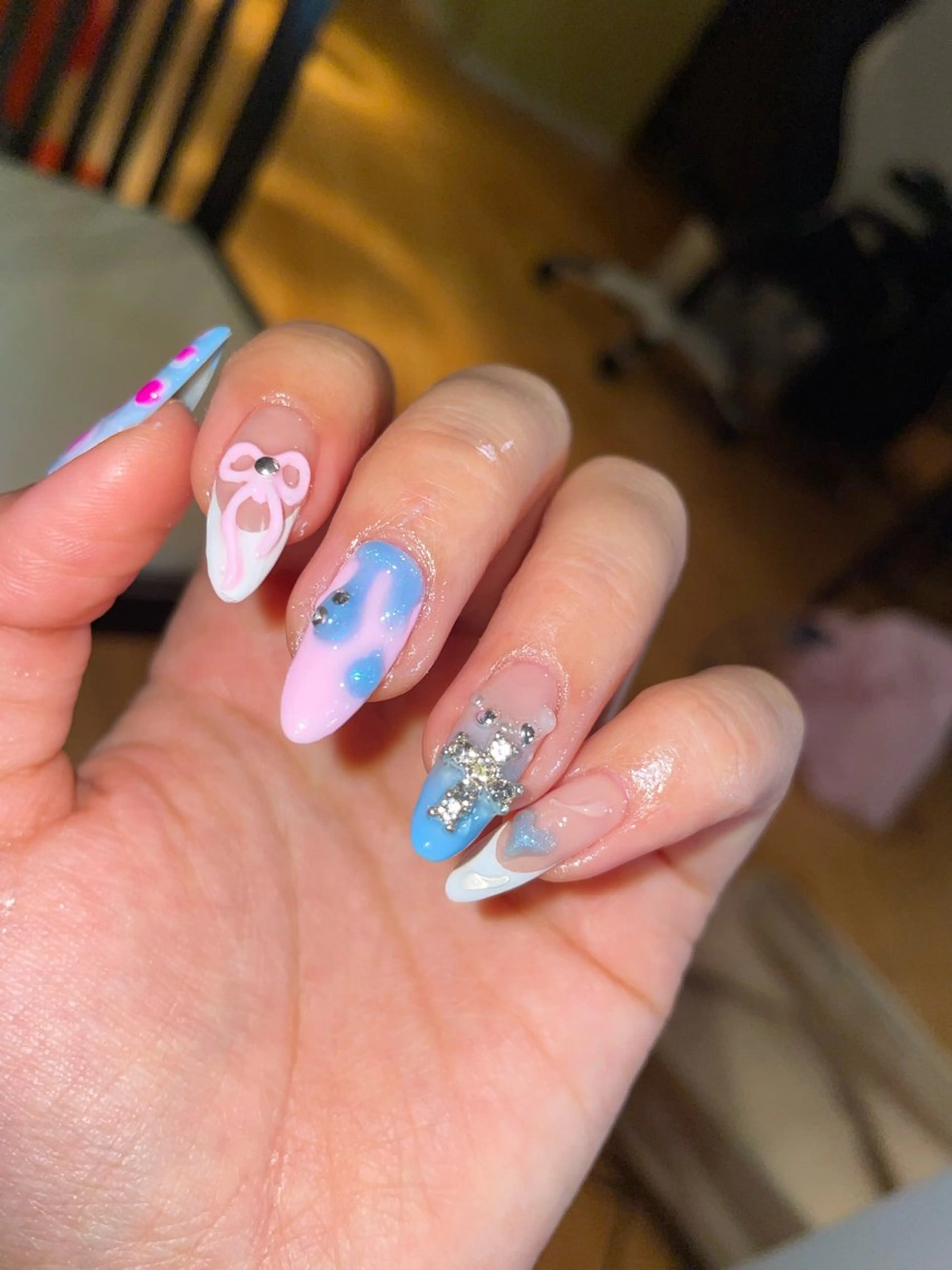 ネイル ハンドネイル Nail ヌシん家 AKANEのネイルデザイン