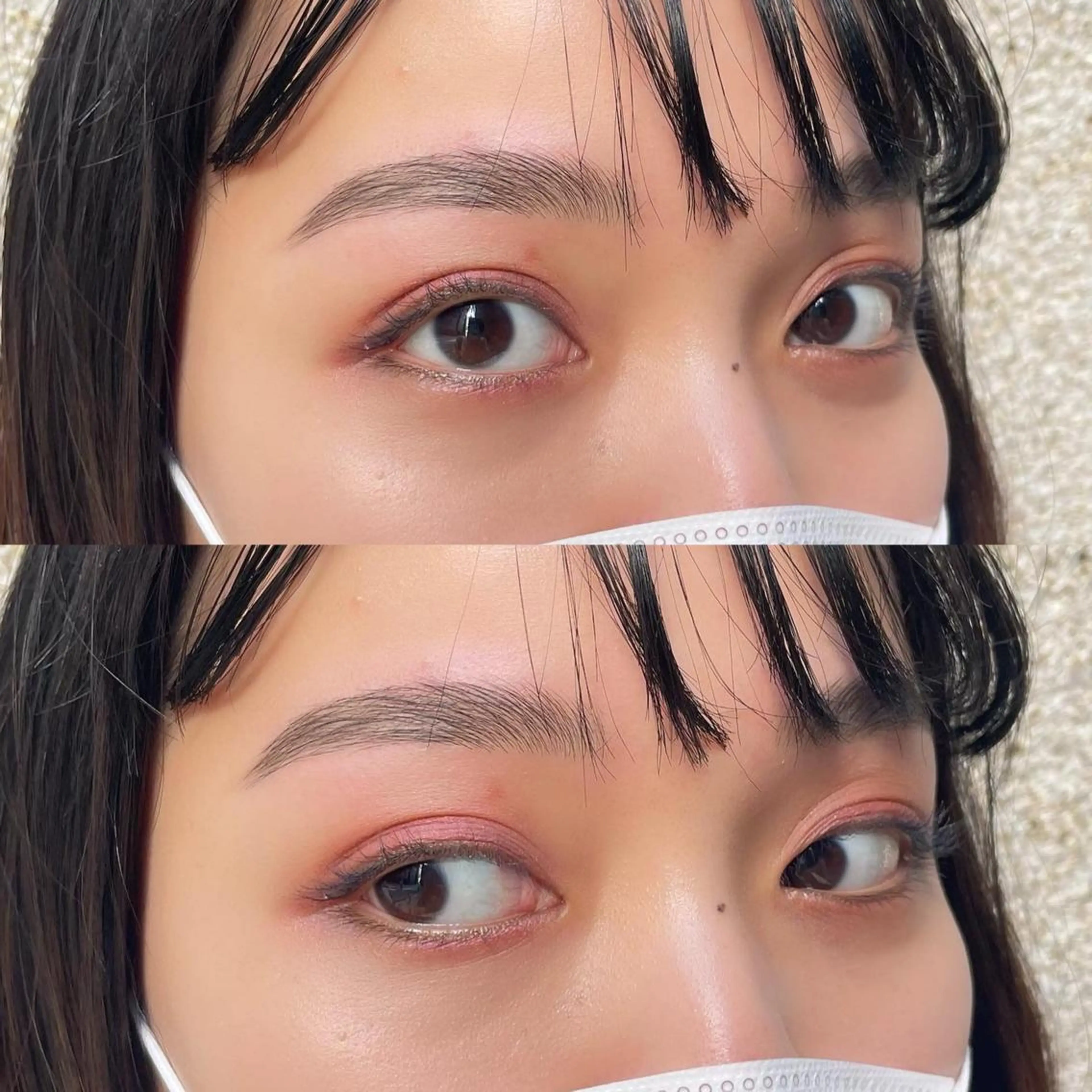 アイブロウ ハリウッドブロウリフト Misato Takeuchiのマツエク・マツパデザイン