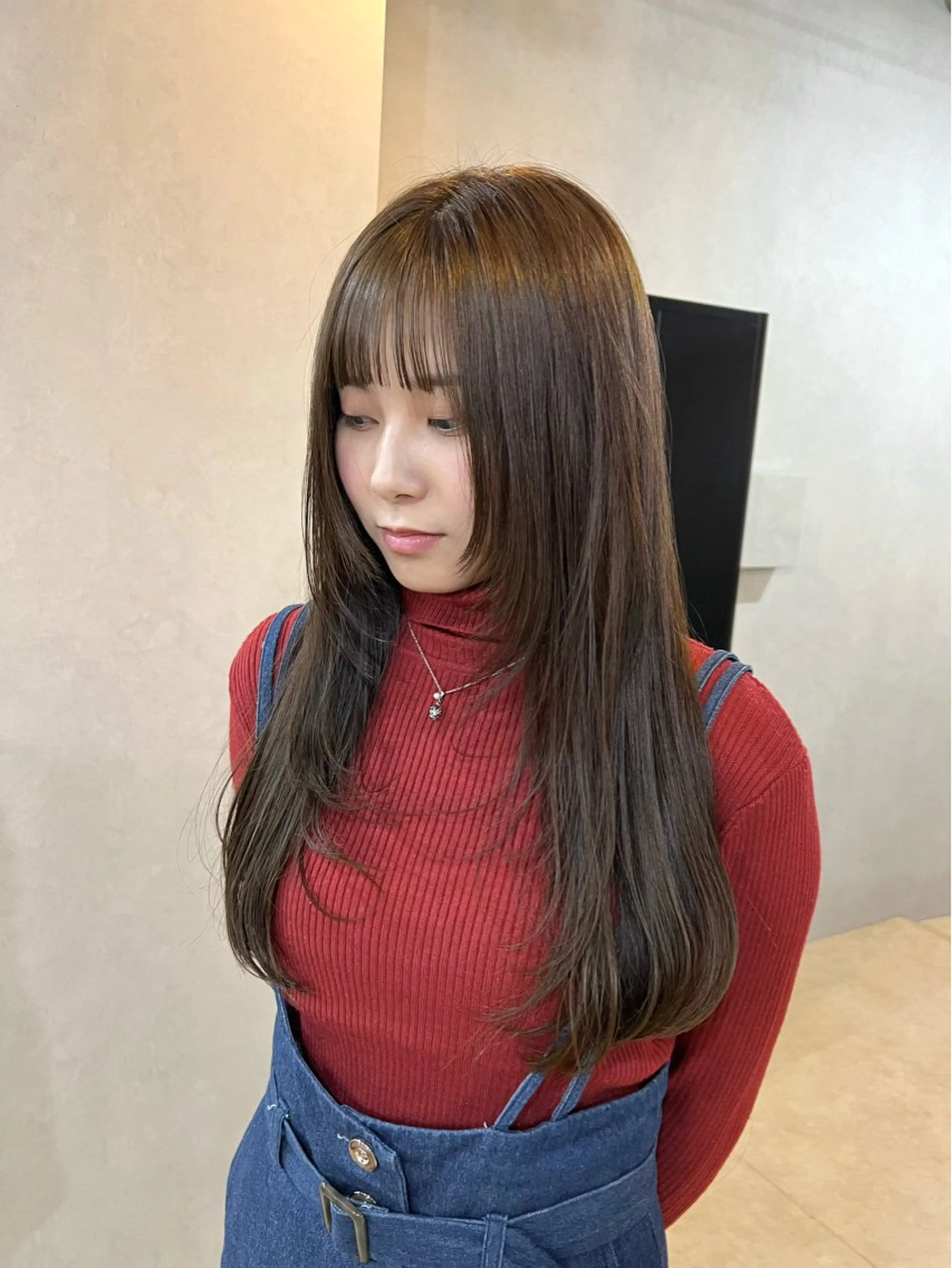 ロング カット ヘアカラー トリートメント 店長/レイヤーカット /大東悠生のヘアスタイル