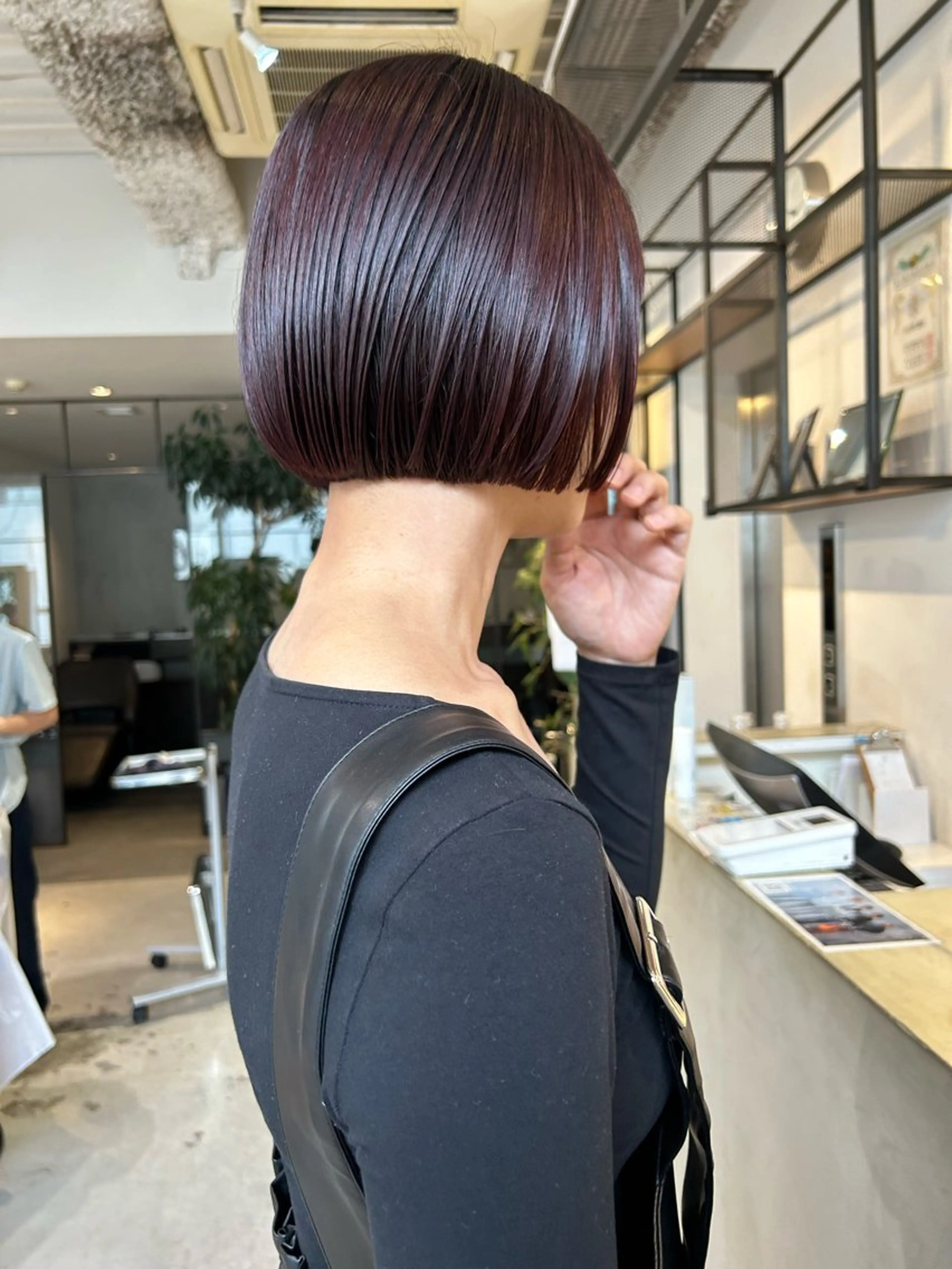 ショート 津葉井 麗奈のヘアスタイル