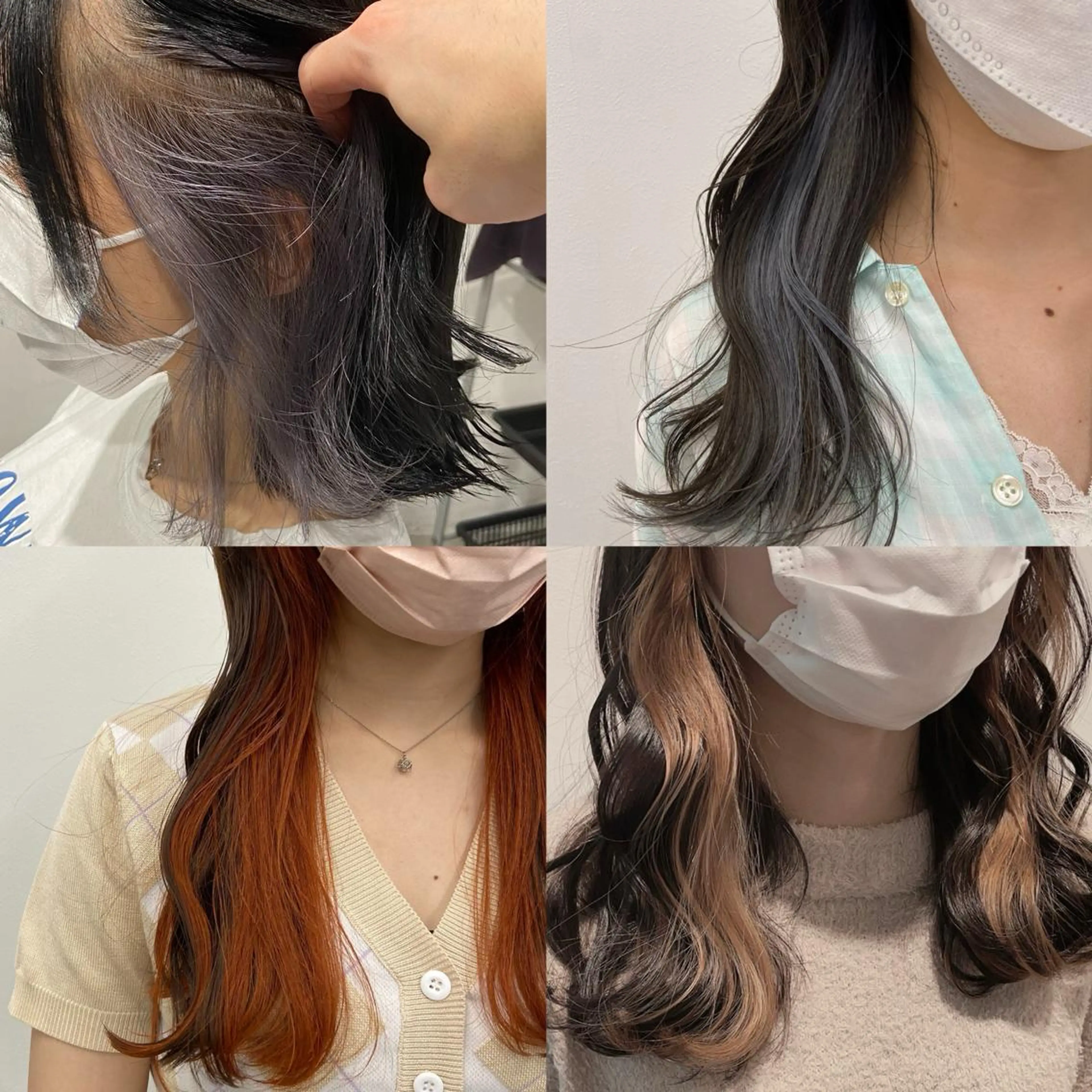 ロング トレンドモテカラー 🩷色落ちまで可愛くのヘアスタイル