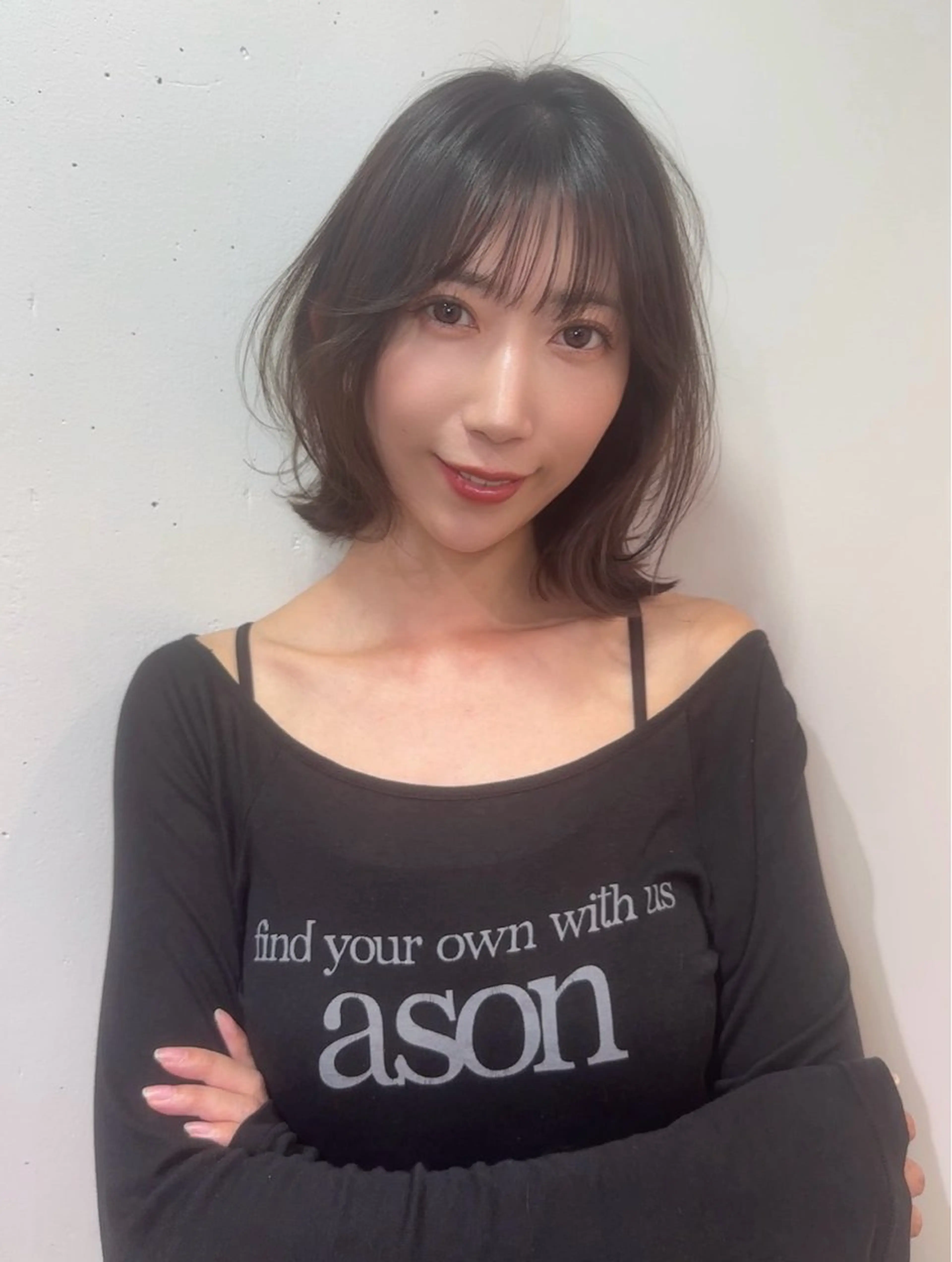 ミディアム 表参道/レイヤー/ ABU🐦‍🔥のヘアスタイル