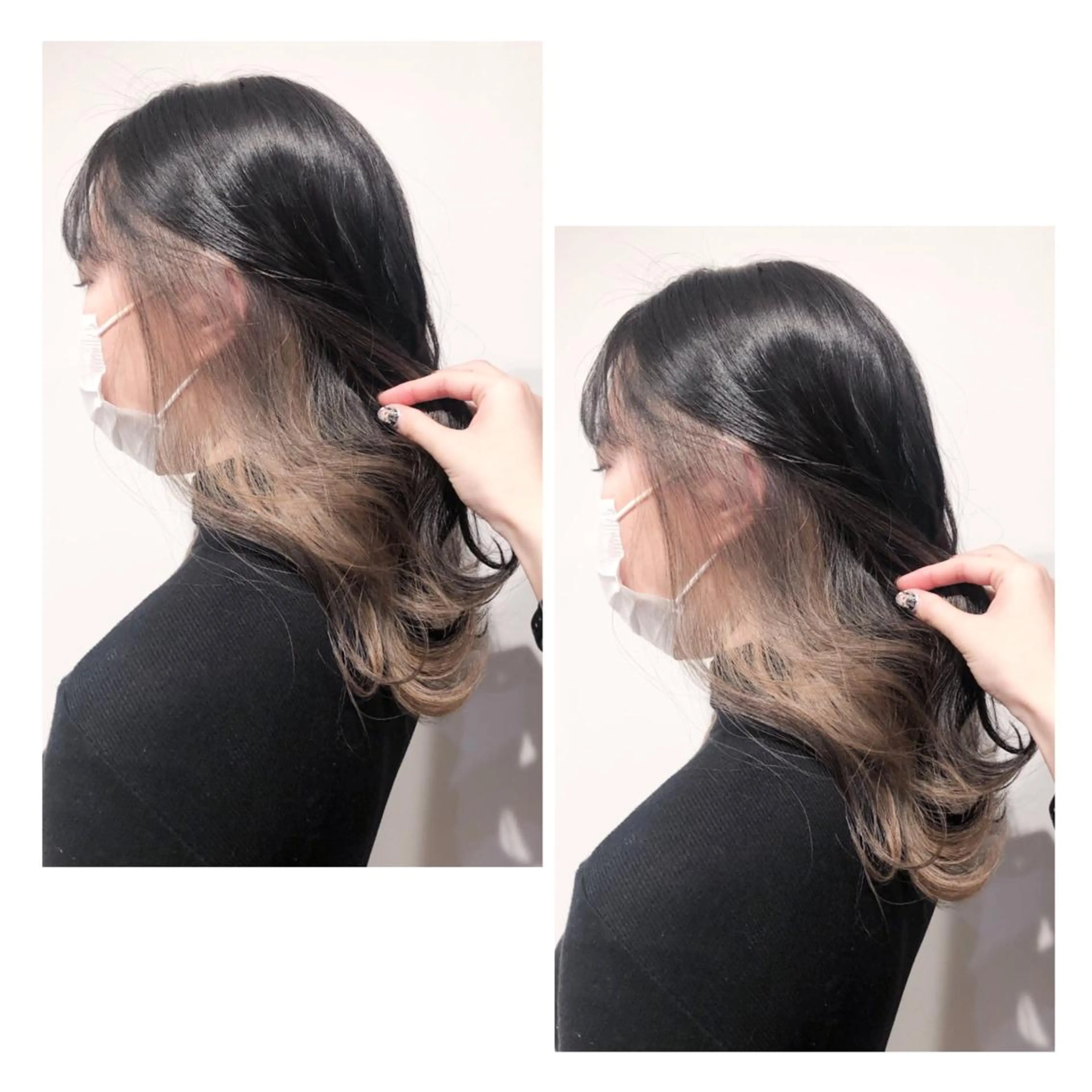 セミロング カラー ﾅﾂﾐ/韓国ヘア/ レイヤーカット🎀のその他イメージ