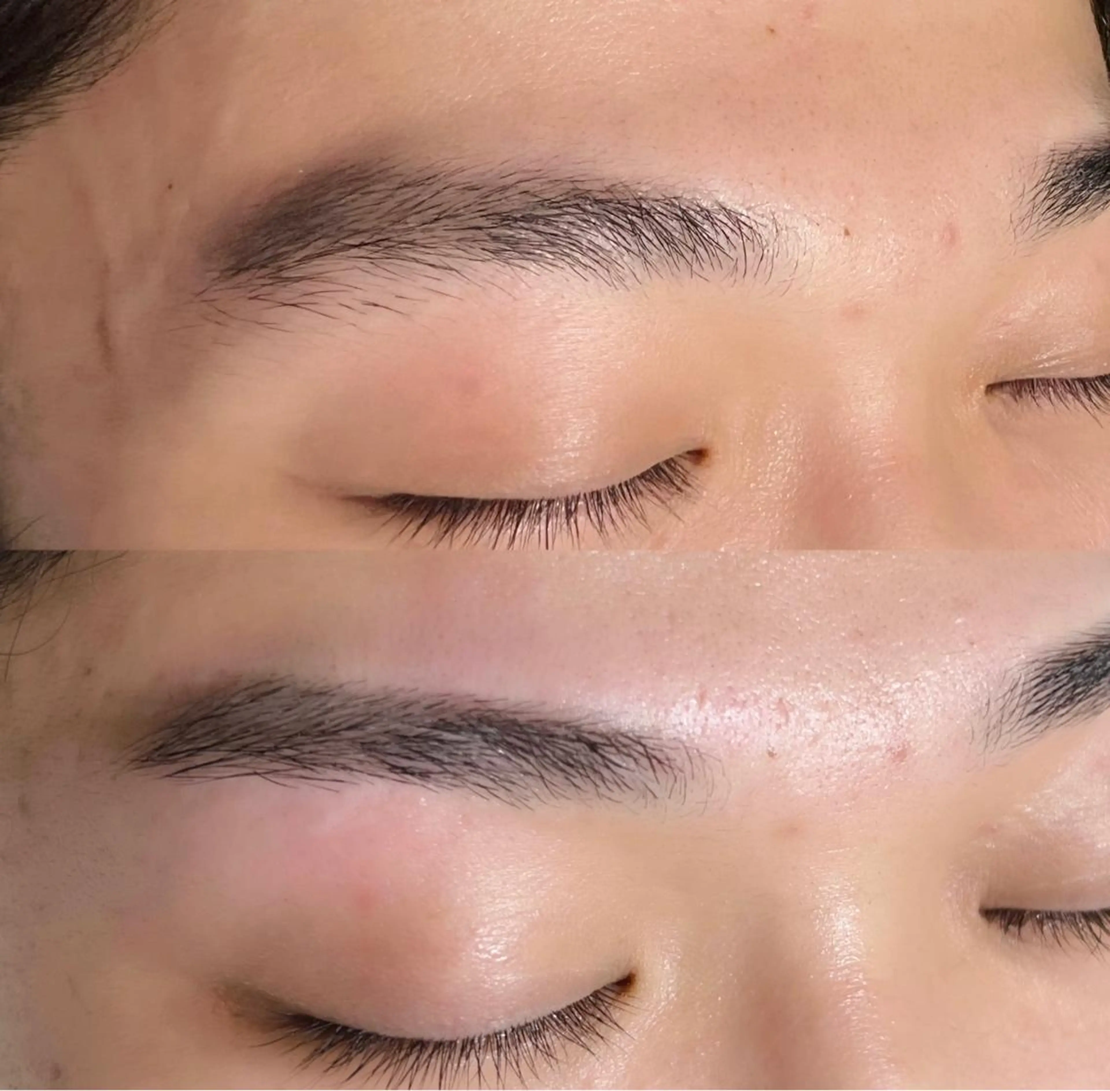 メンズ アイブロウ メンズ韓国風 メンズパーマ ハリウッドブロウリフト eternite イトウのマツエク・マツパデザイン