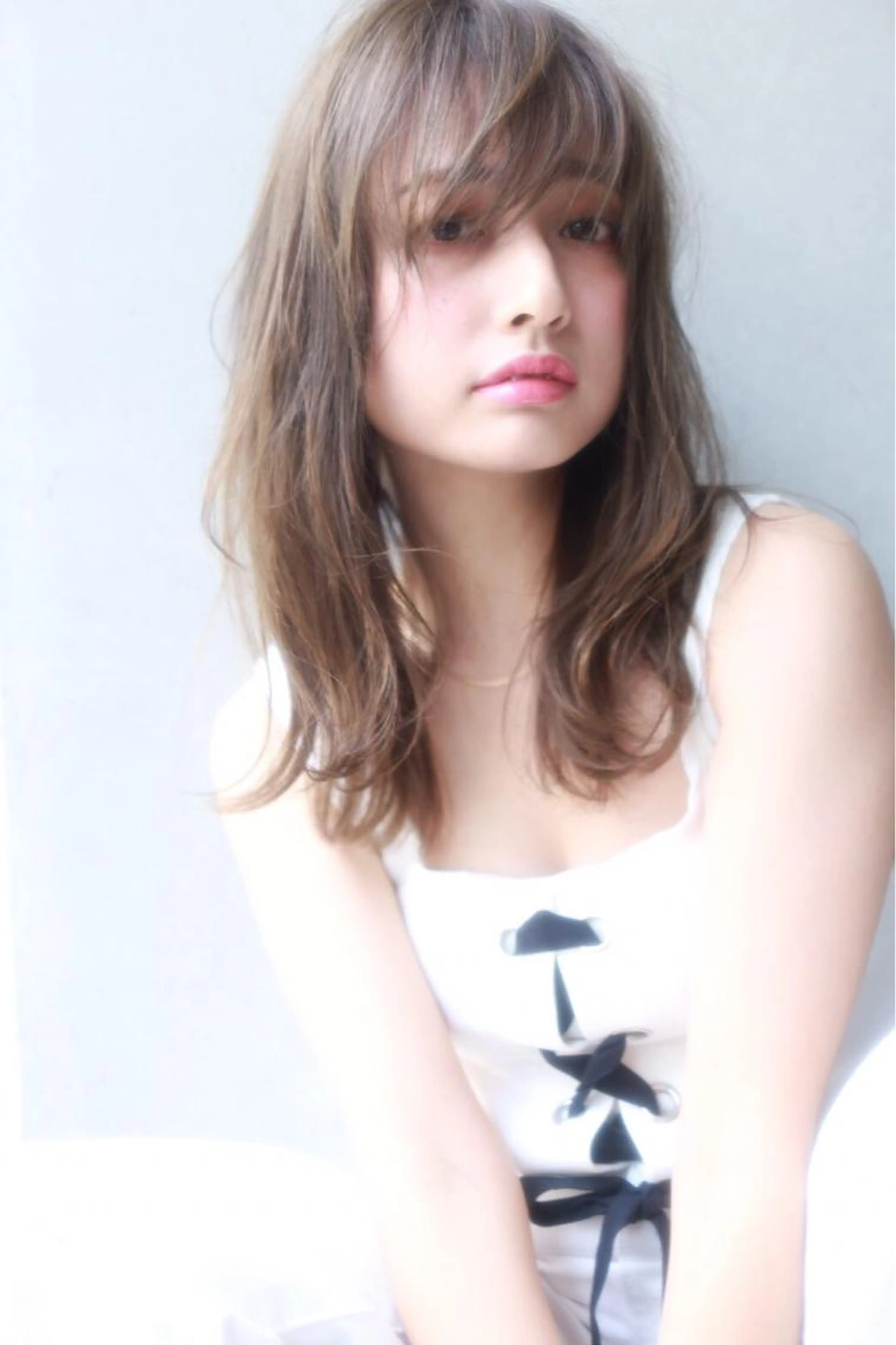 🔥周りと差をつけたい方へ🔥ハイライト💫＋うる艶透明感カラー🌷＋1STEPトリートメント＋コテ巻きの写真