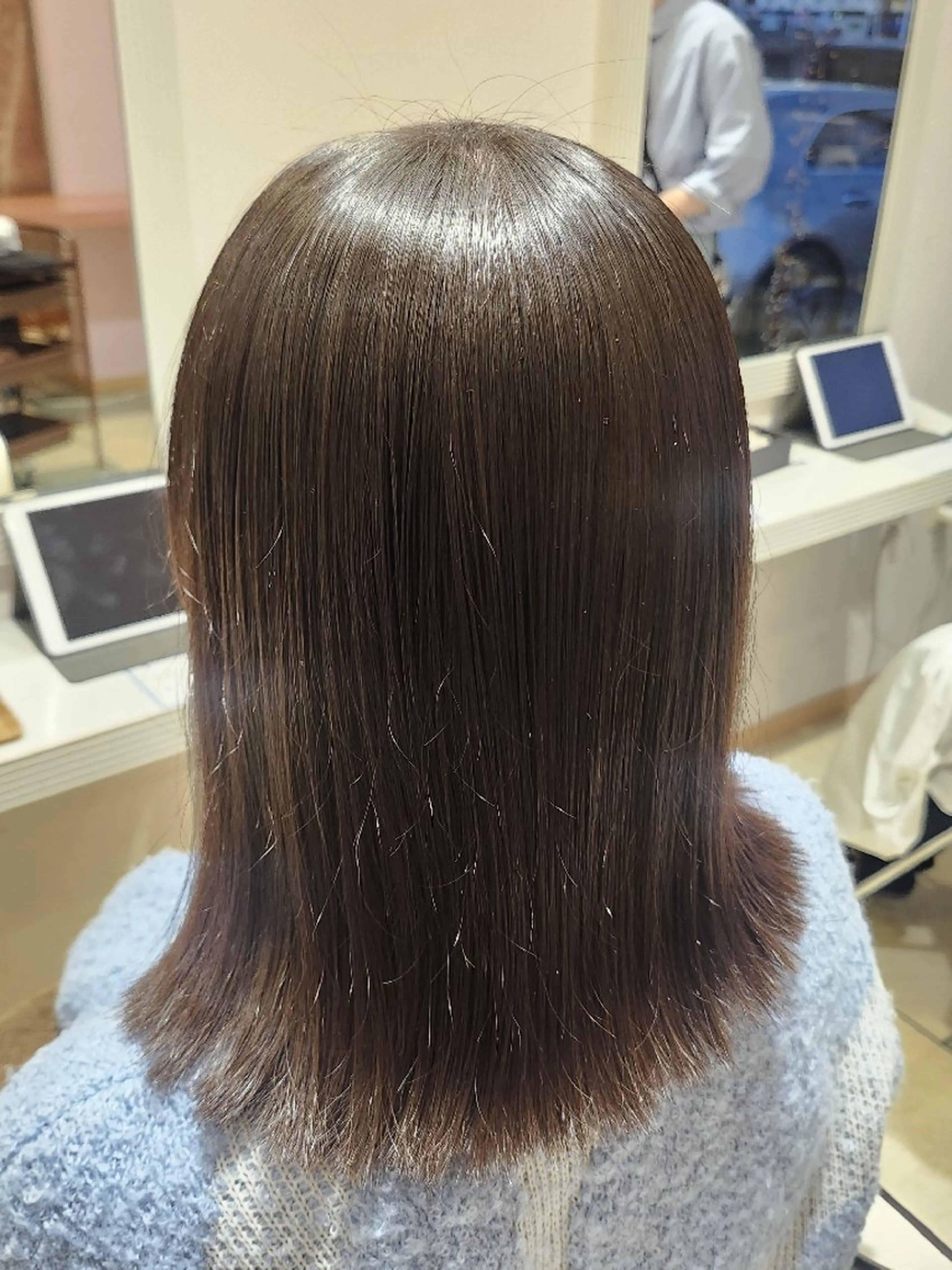 セミロング カラー 暖色カラー/髪質改善 /メンズ🧡莉南のヘアスタイル