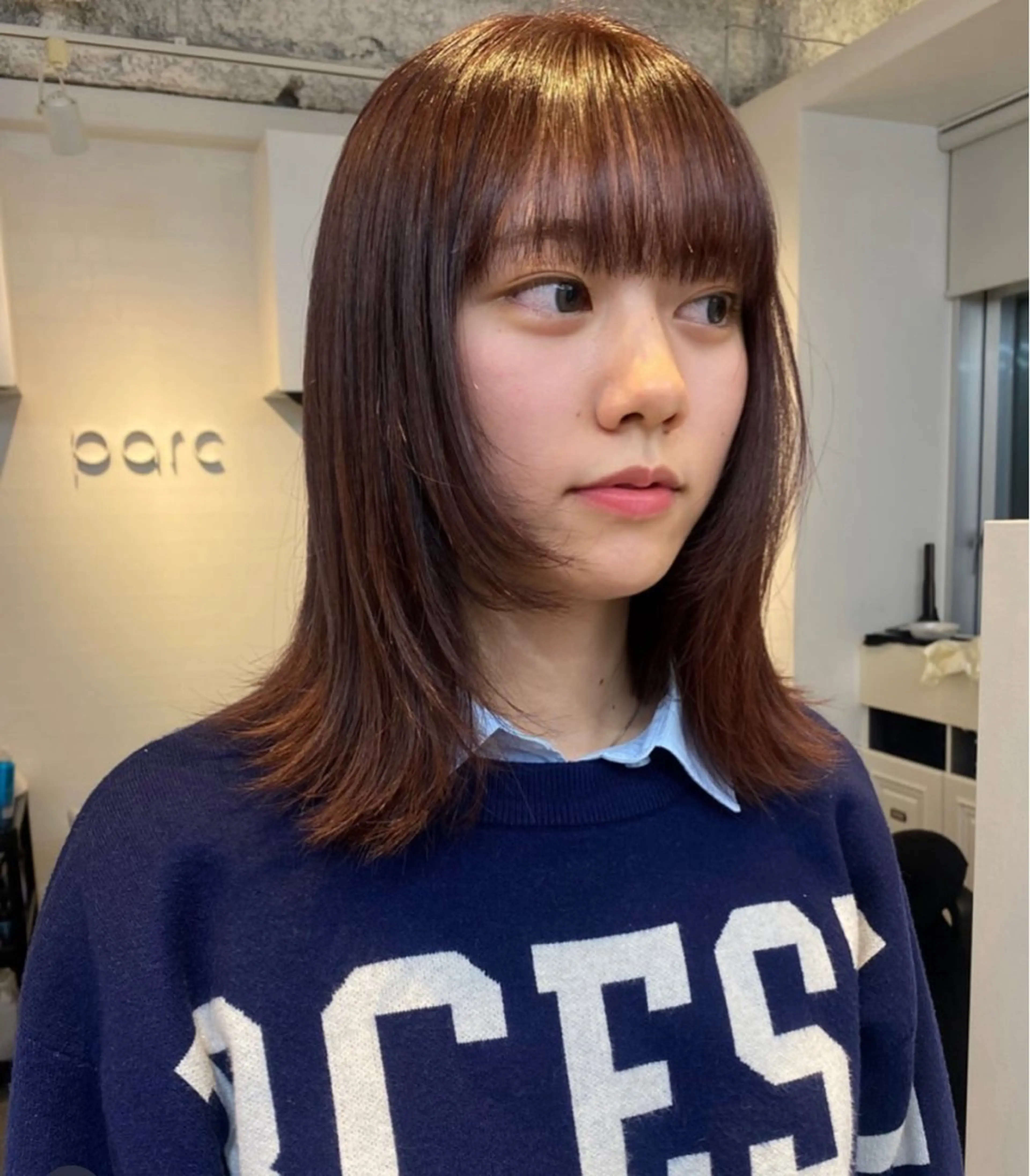 ミディアム カラー tomu/天神大名/ 透明感カラー🐴のヘアスタイル