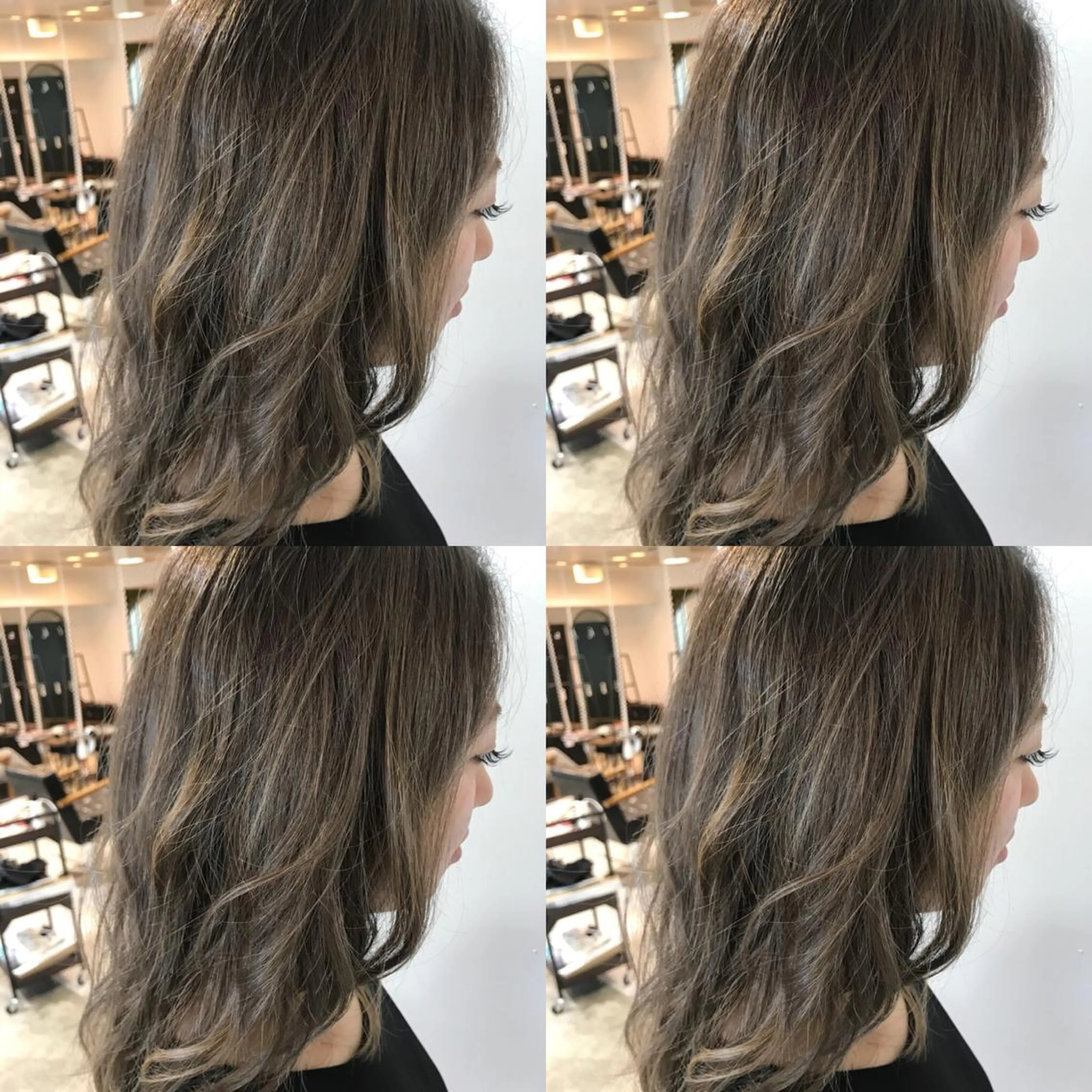 ミディアム カラー アディクシーカラー イルミナカラー Elissumeda所属・ブリーチ特化 梅田本多翔のヘアスタイル