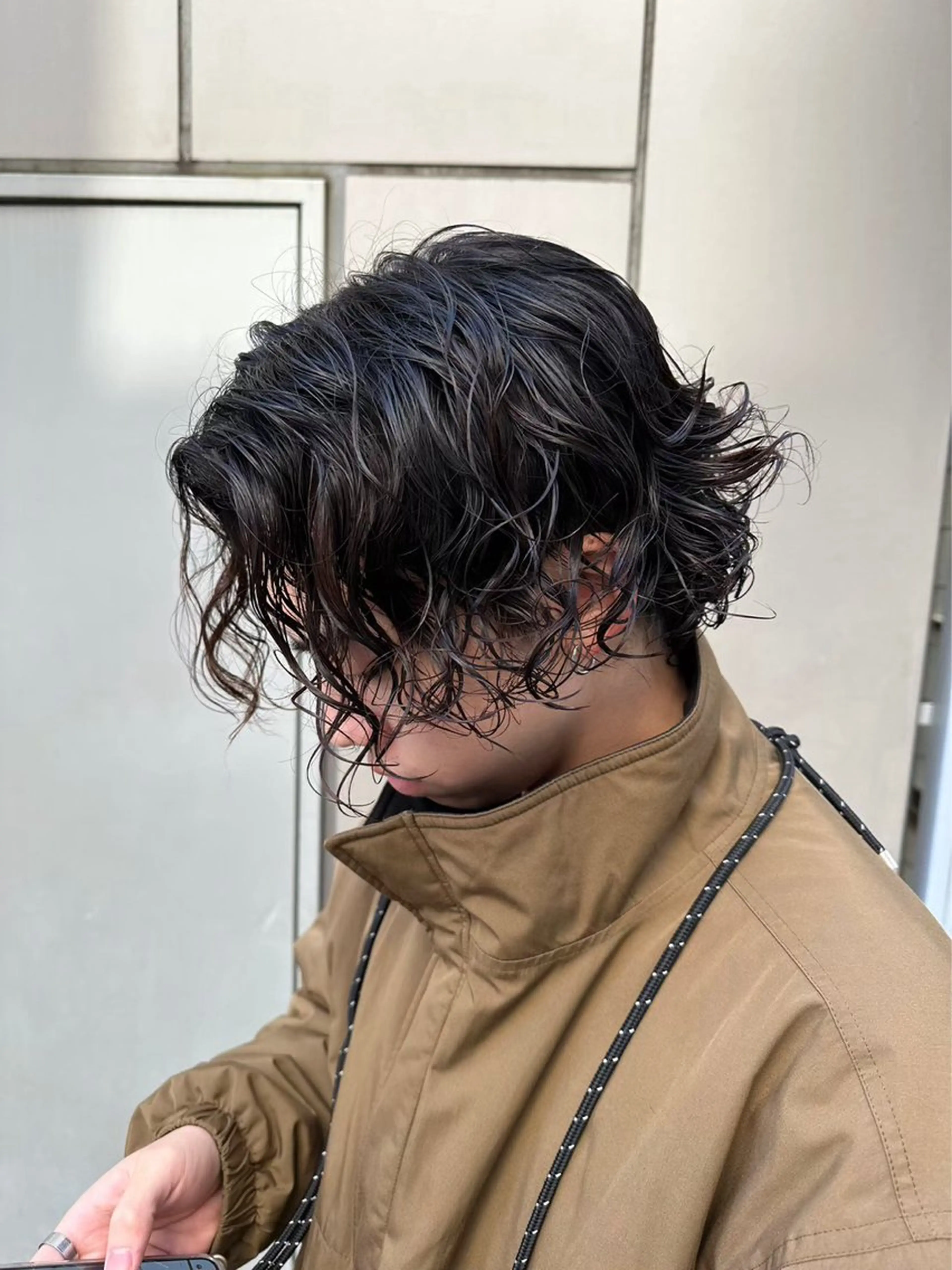 ショート パーマ メンズ 🖤Ayumi🖤 メンズ特化❤️‍🔥のヘアスタイル